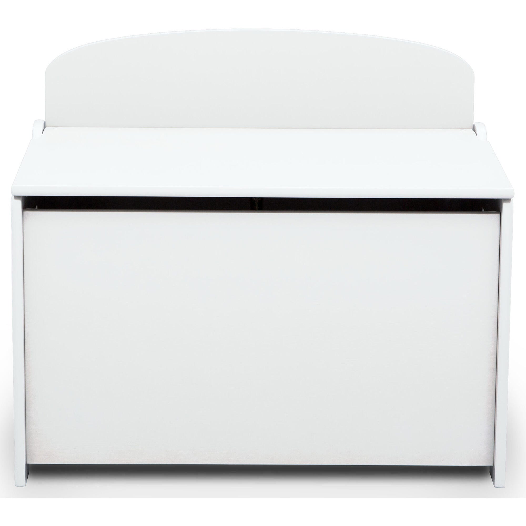 Delta Children Mysize Deluxe Toy Box, White, large