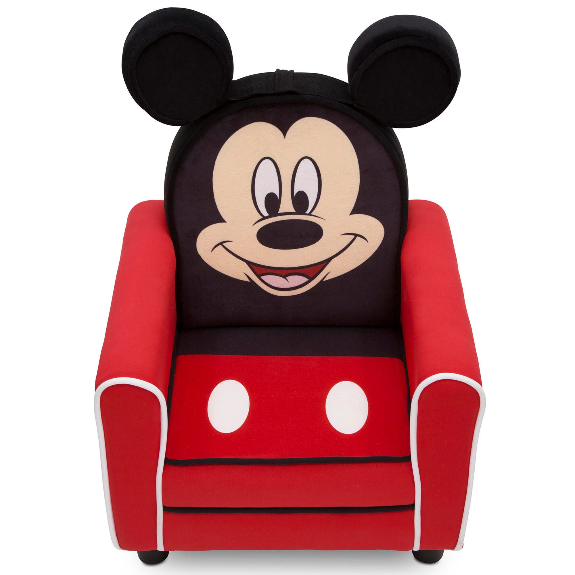 Delta Children Disney Mickey Mouse Figural Upholstered Kids Chair, , large