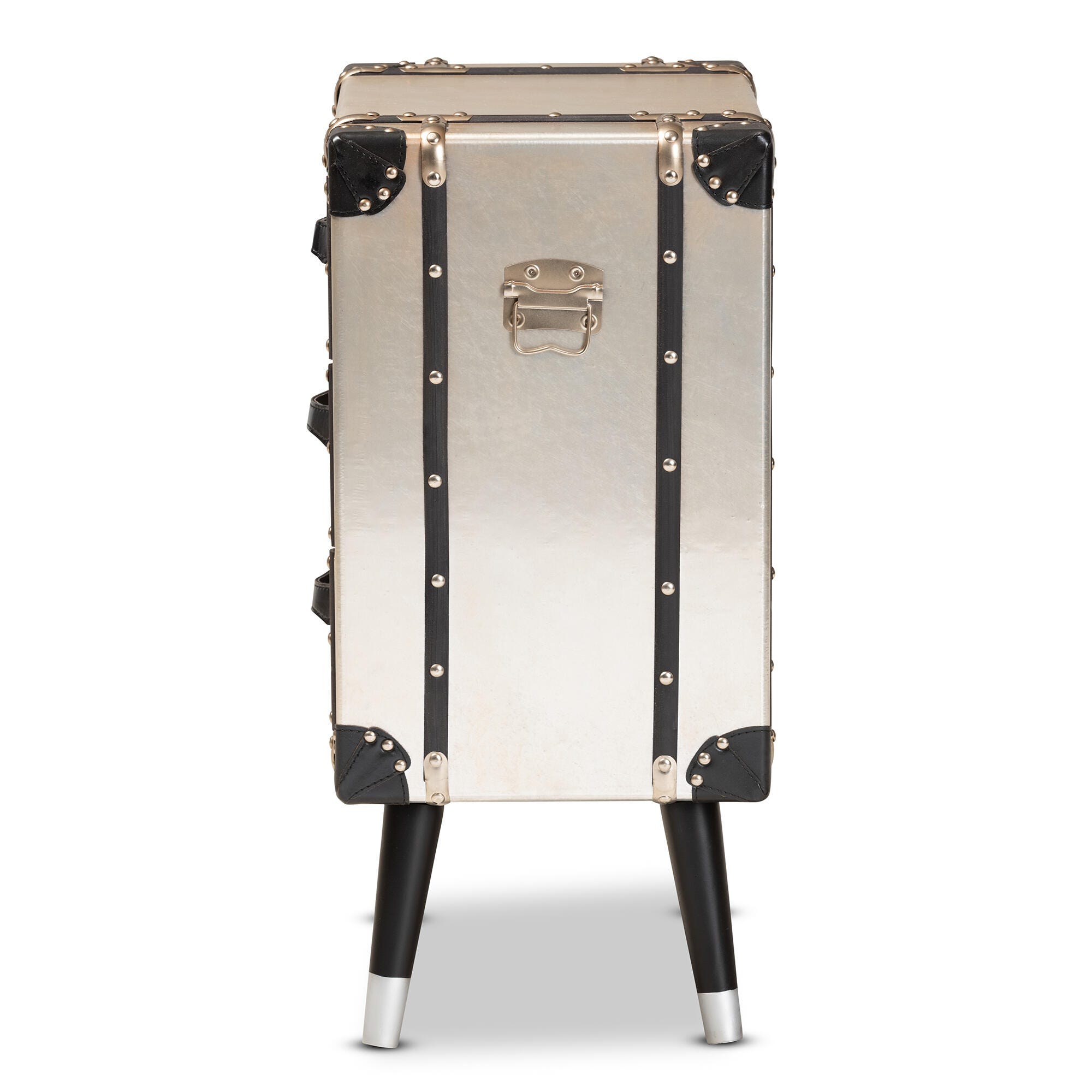 Baxton Studio Dilan 3-Drawer Nightstand | Ashley
