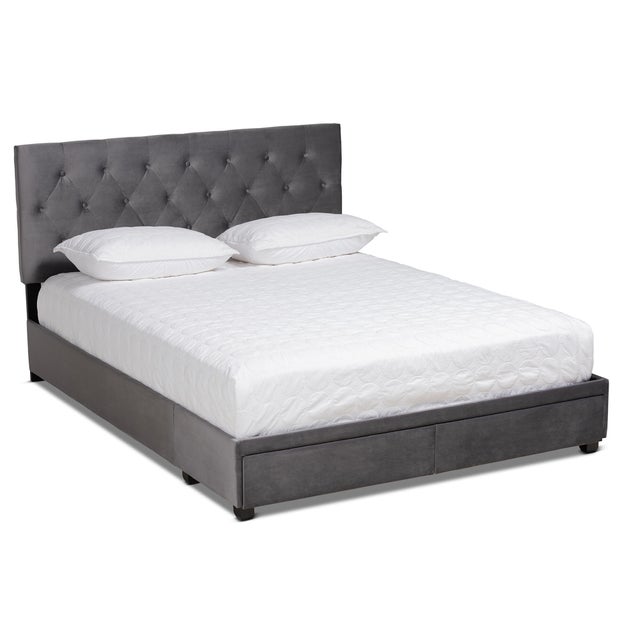 Caronia Upholstered Platform Storage Bed