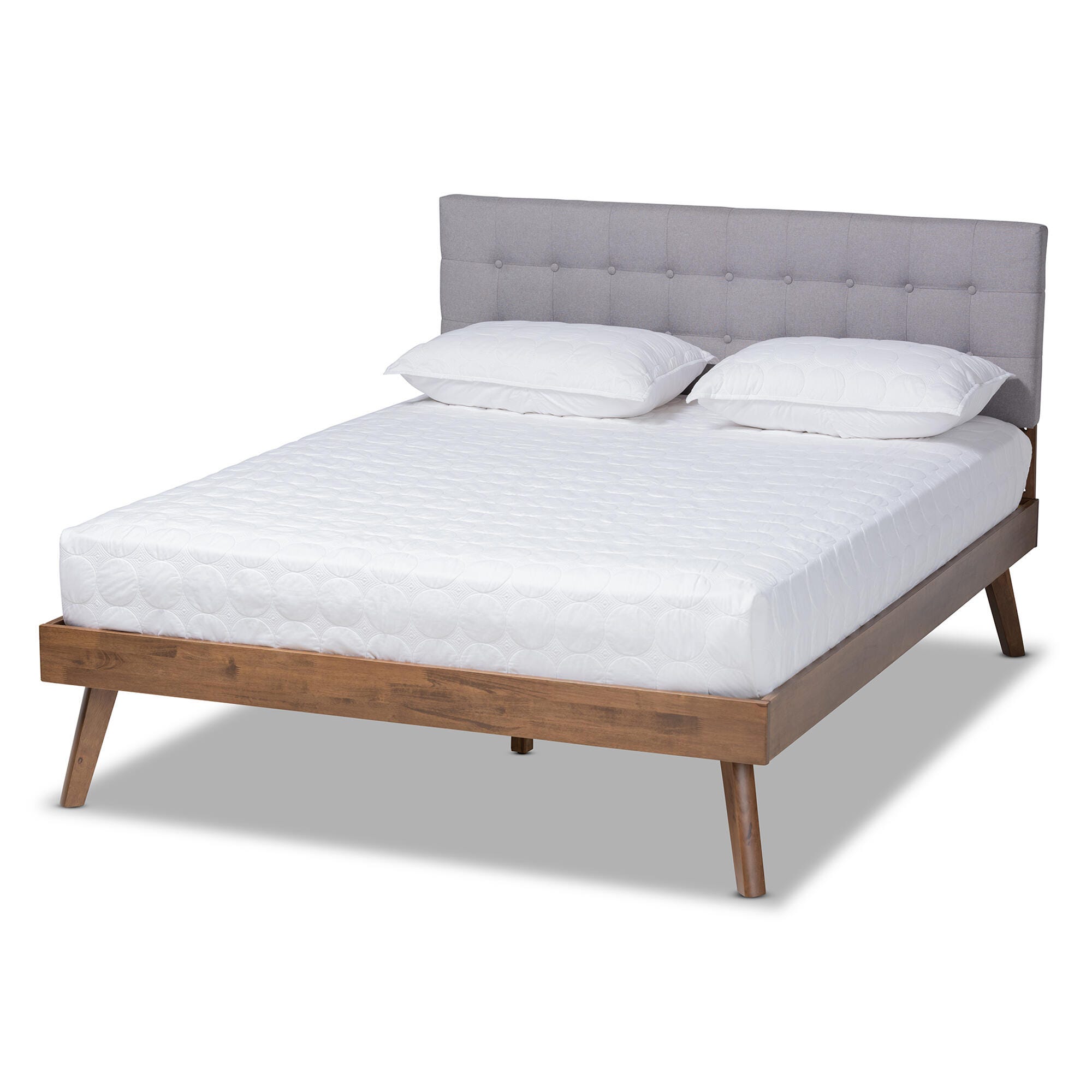 Baxton Studio Devan Platform Bed - Thumbnail 5