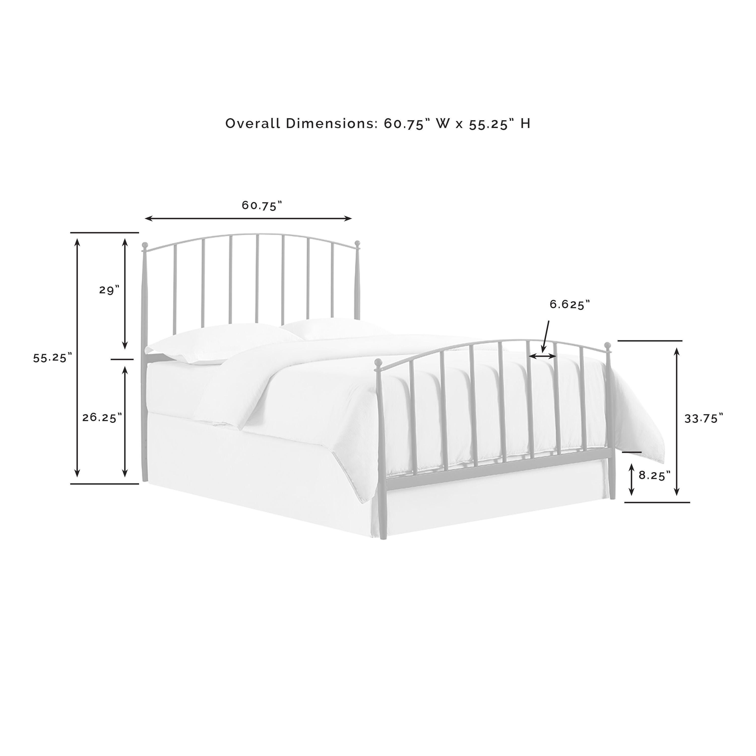 Crosley Whitney Full/queen Headboard, Black, large