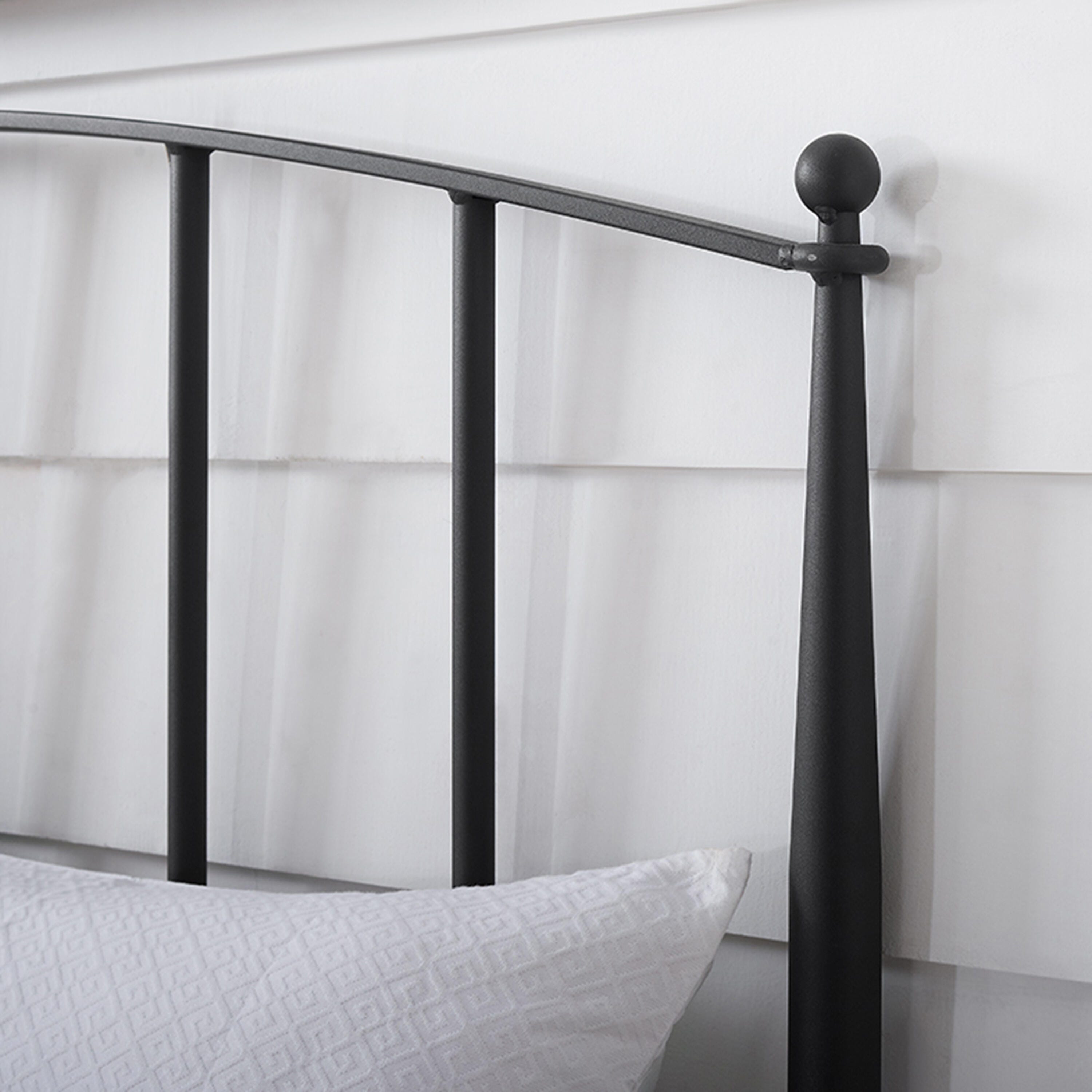 Crosley Whitney King Headboard, Black, large