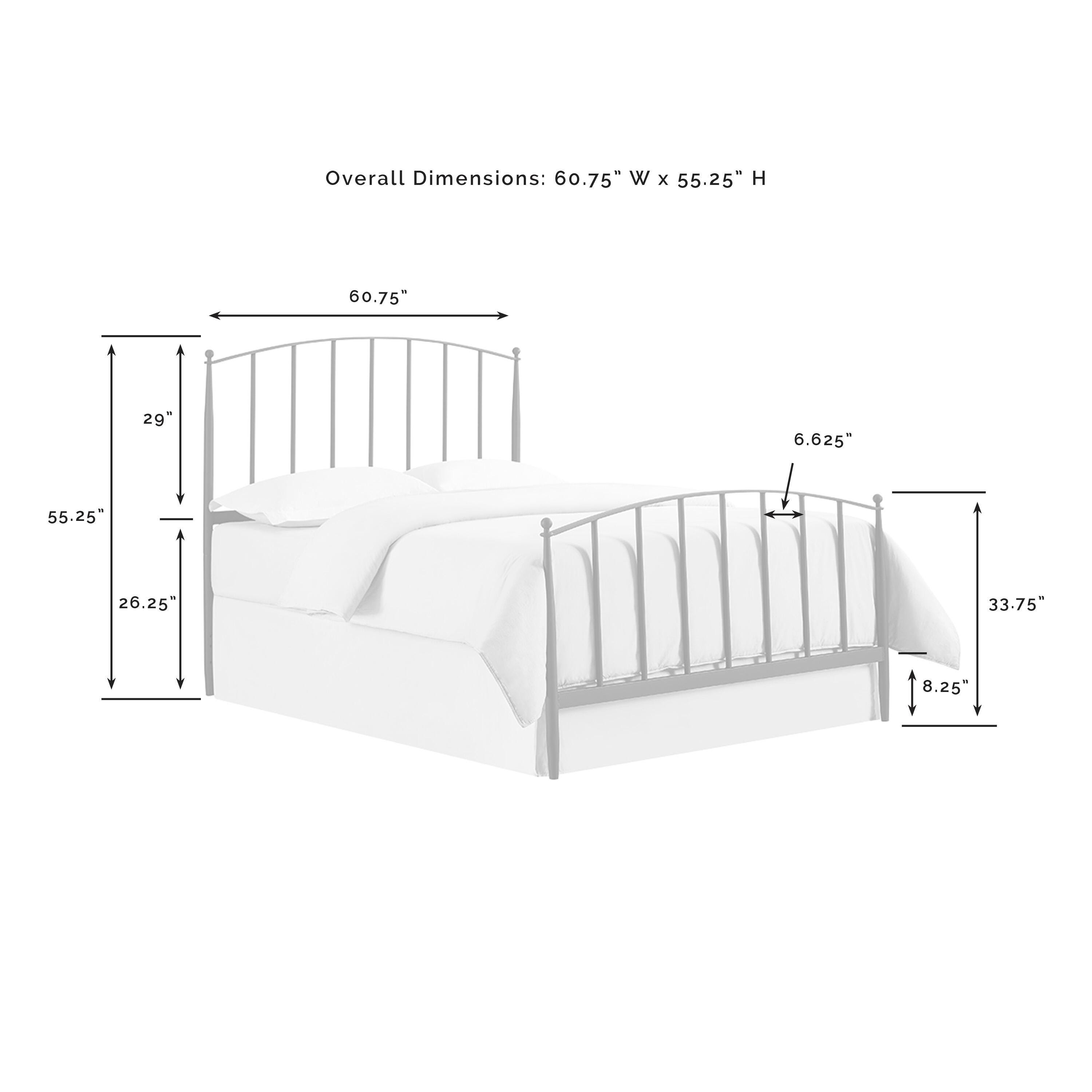 Crosley Whitney Queen Headboard and Footboard, , large