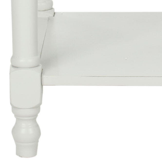 Safavieh Tami Night Stand with Storage, Shady White, large