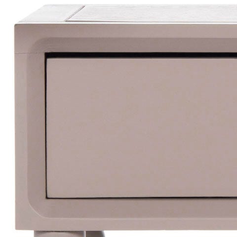 Safavieh Siobhan Night Stand with Storage, Quartz Gray, large