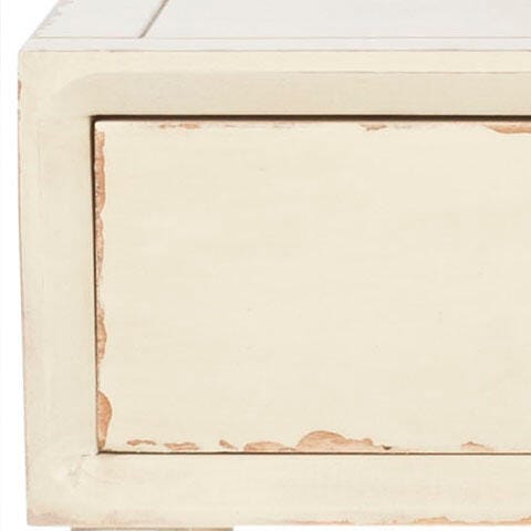 Safavieh Siobhan Night Stand with Storage, Vintage Cream, large