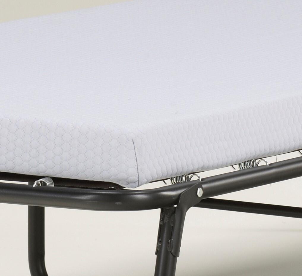 Simmons BeautySleep Foldaway Single Guest Bed, Blue, large