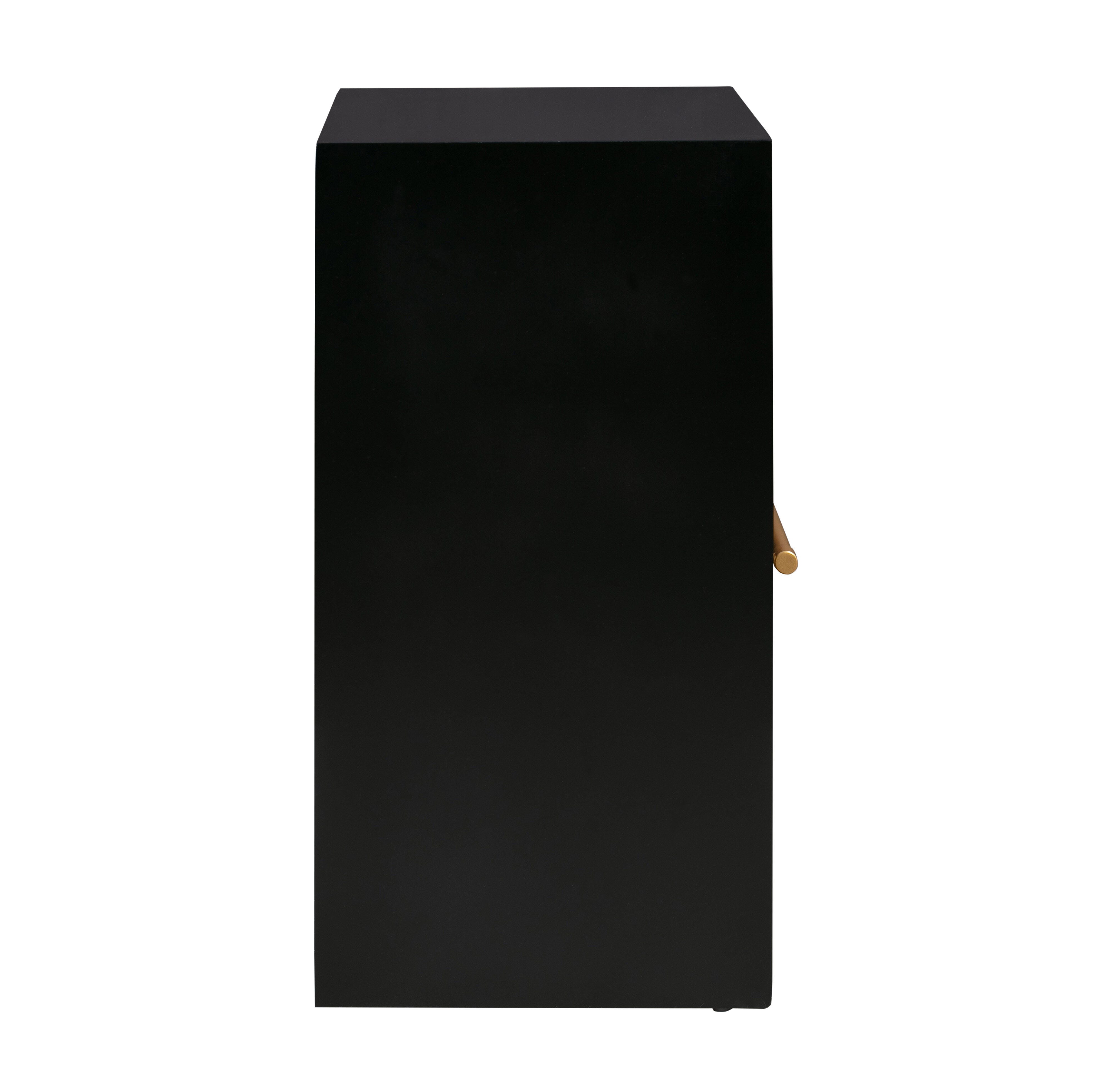 TOV Furniture Libre Black Nightstand, Black, large