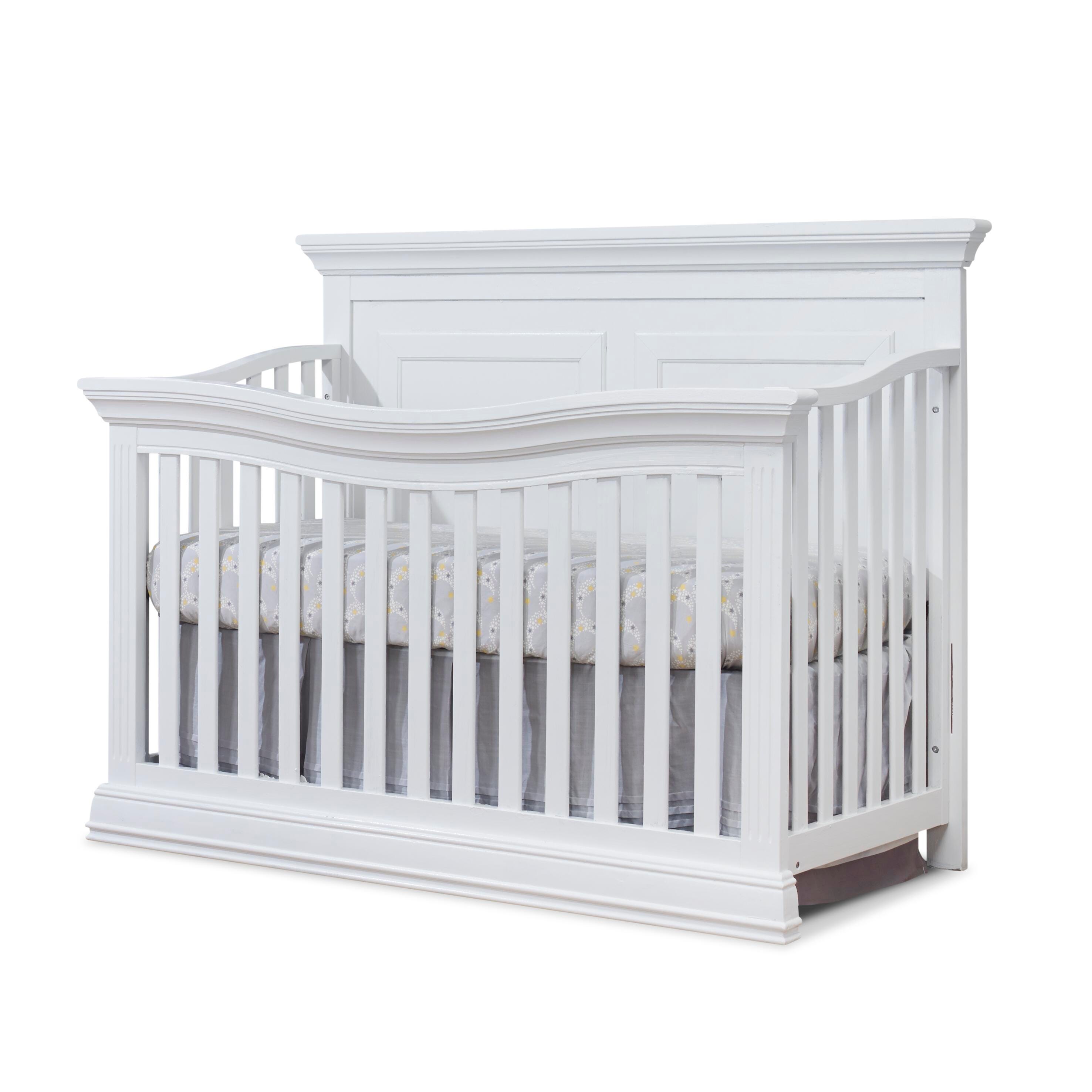 Sorelle Furniture Paxton 4-in-1 Convertible Crib, White, large