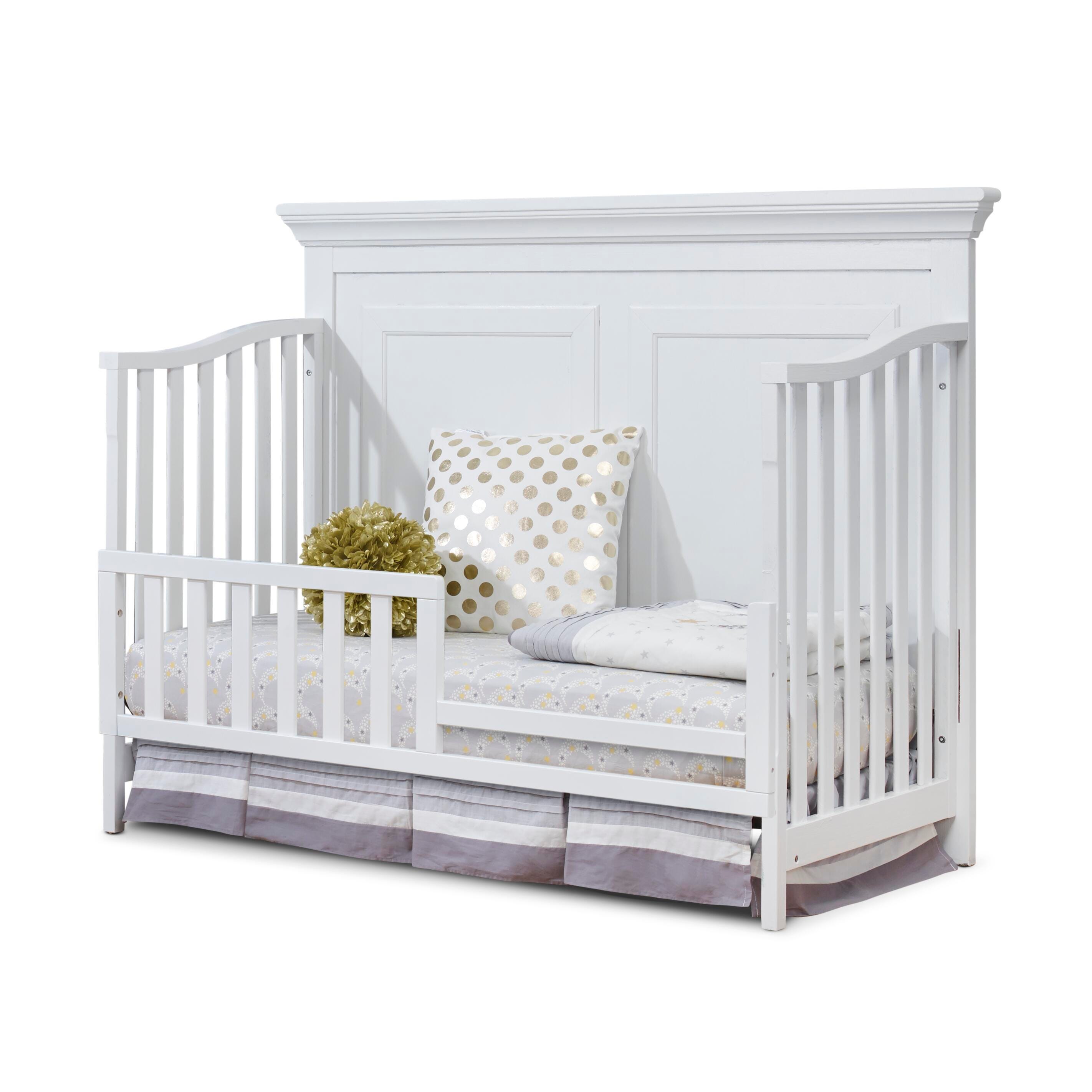 Sorelle Furniture Paxton 4-in-1 Convertible Crib, White, large