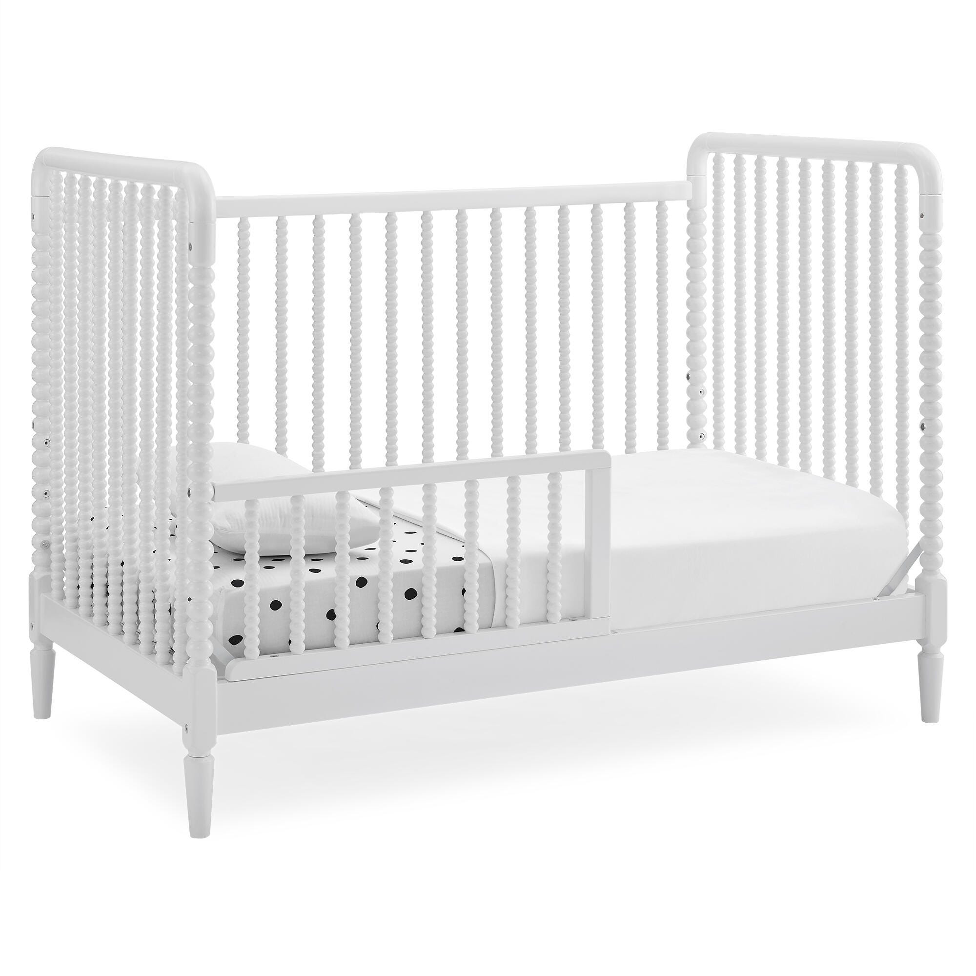 Delta Children Saint 4-in-1 Convertible Crib, Bianca White, large