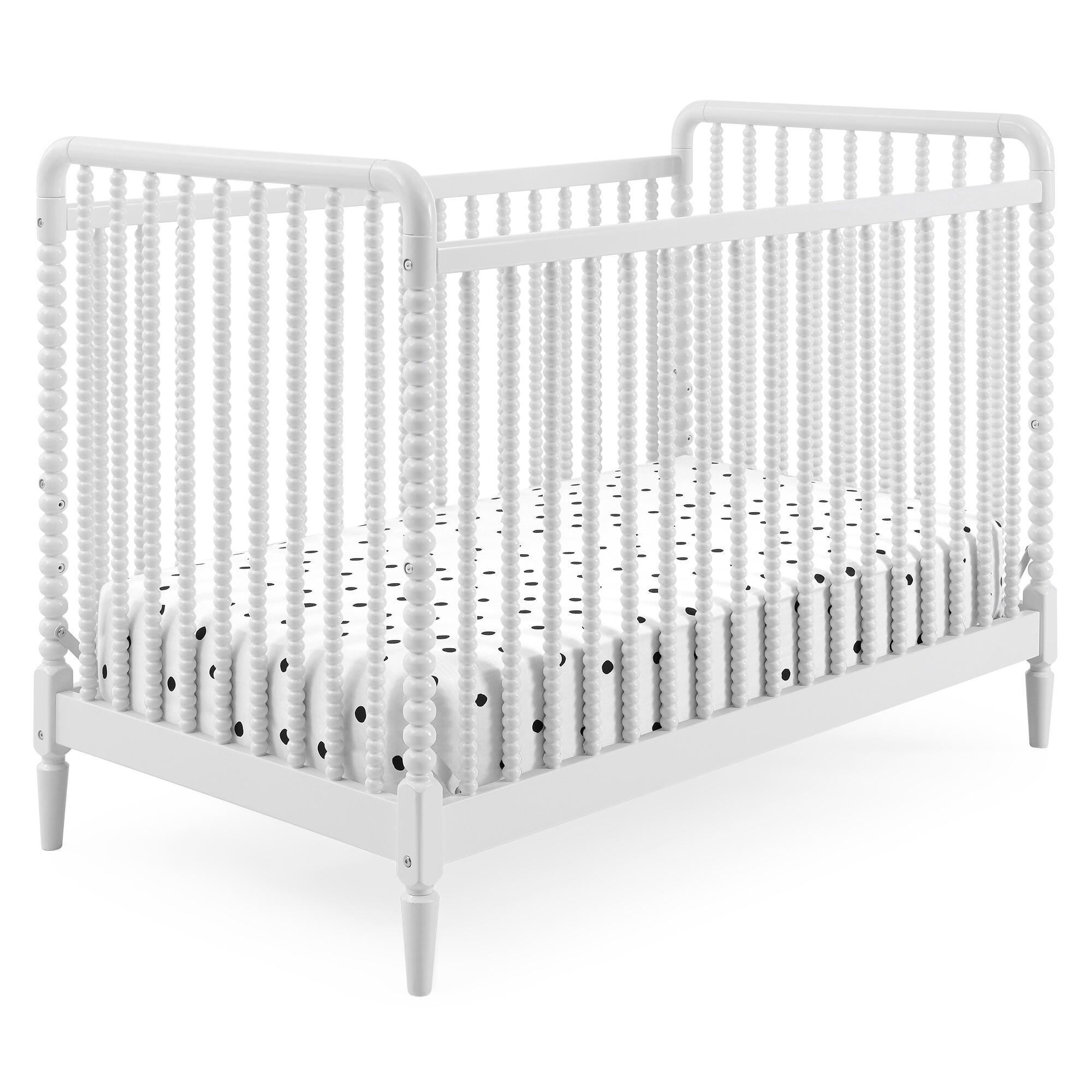 Delta Children Saint 4-in-1 Convertible Crib, Bianca White, large