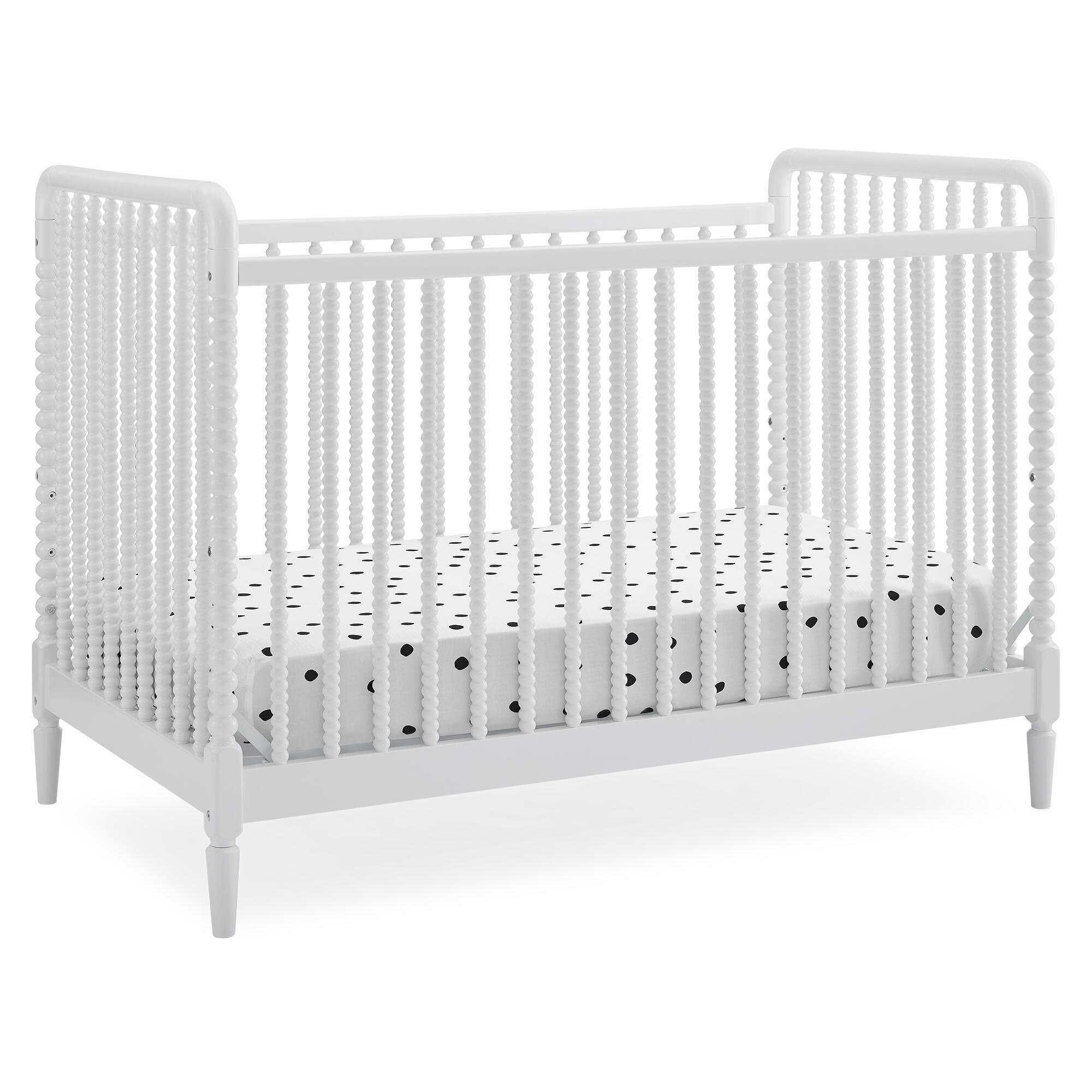 Delta Children Saint 4-in-1 Convertible Crib, Bianca White, large