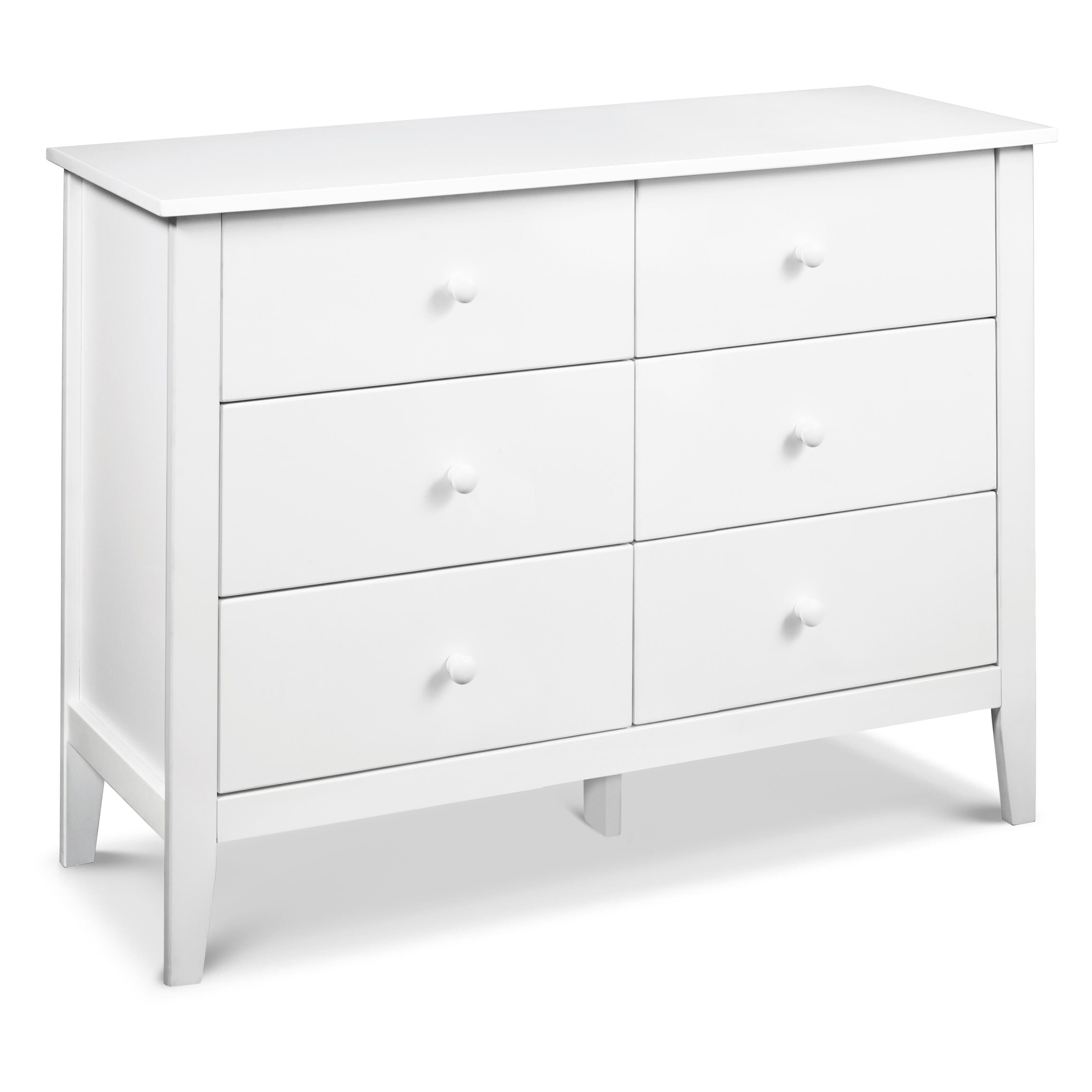 Carter's by Davinci Morgan 6-drawer Double Dresser In White, White, large