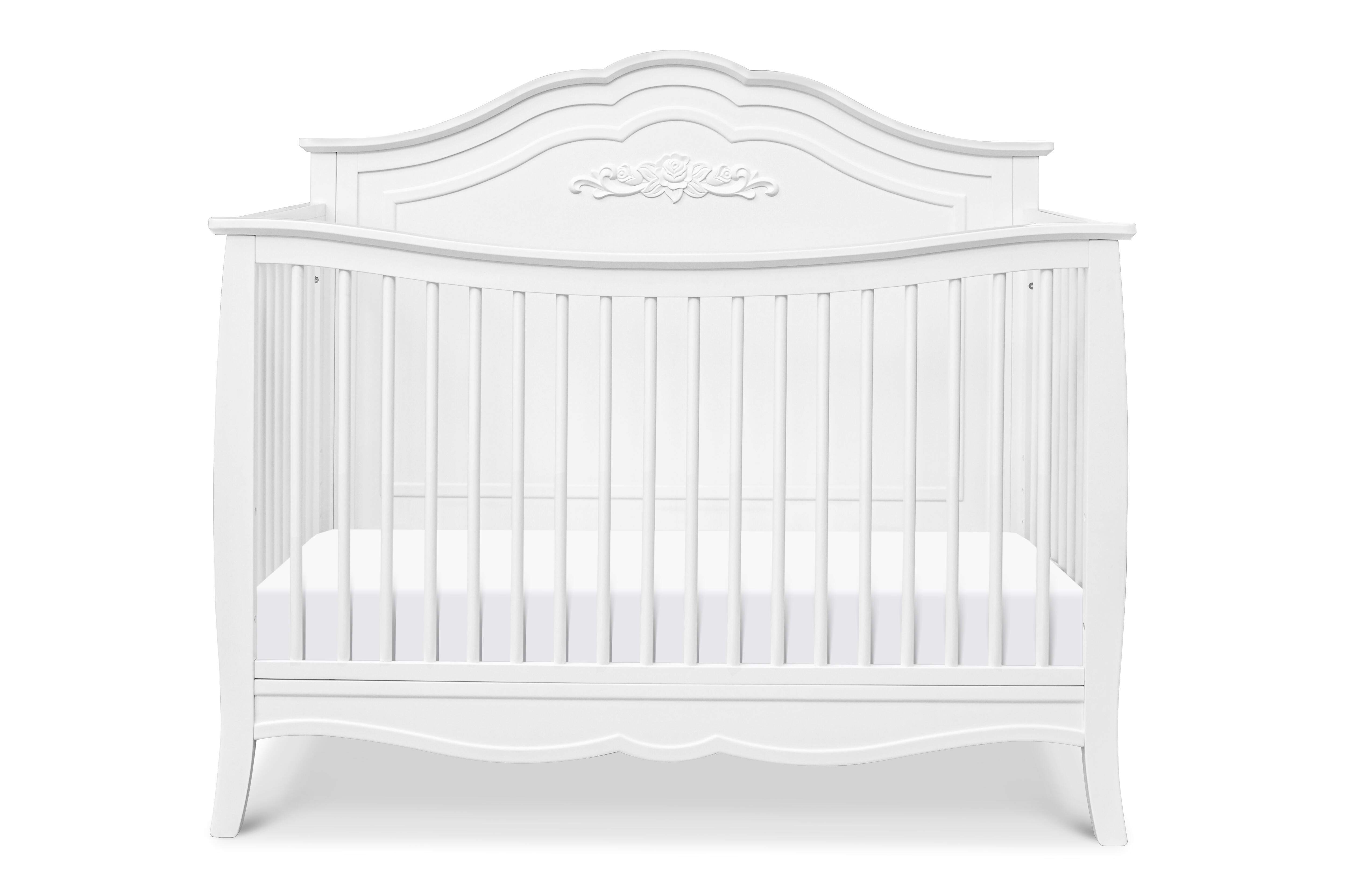 Carter's by Davinci Fiona 4-in-1 Convertible Crib, White, large