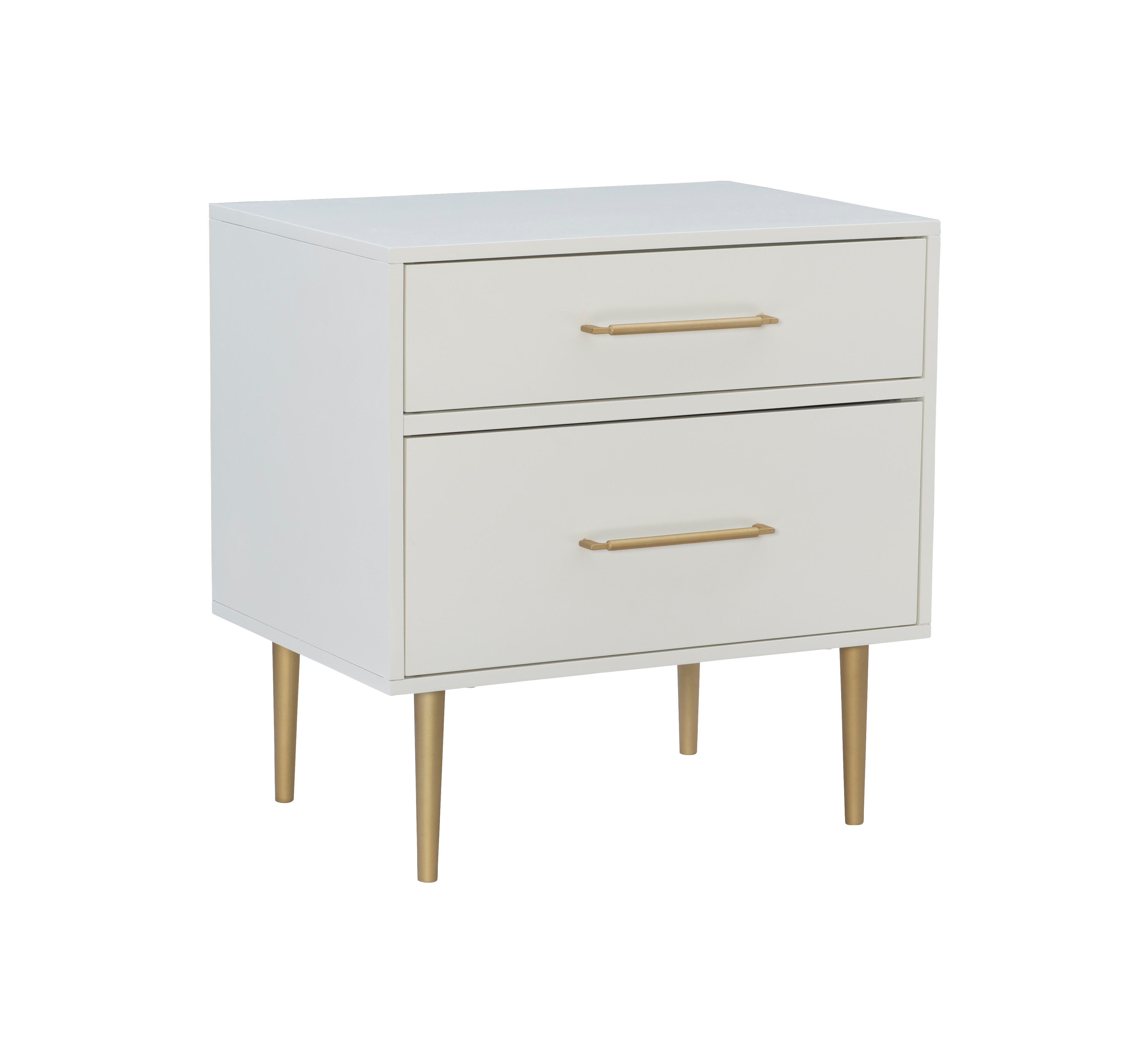 Linon Blythe 2 Drawer Nightstand, , large