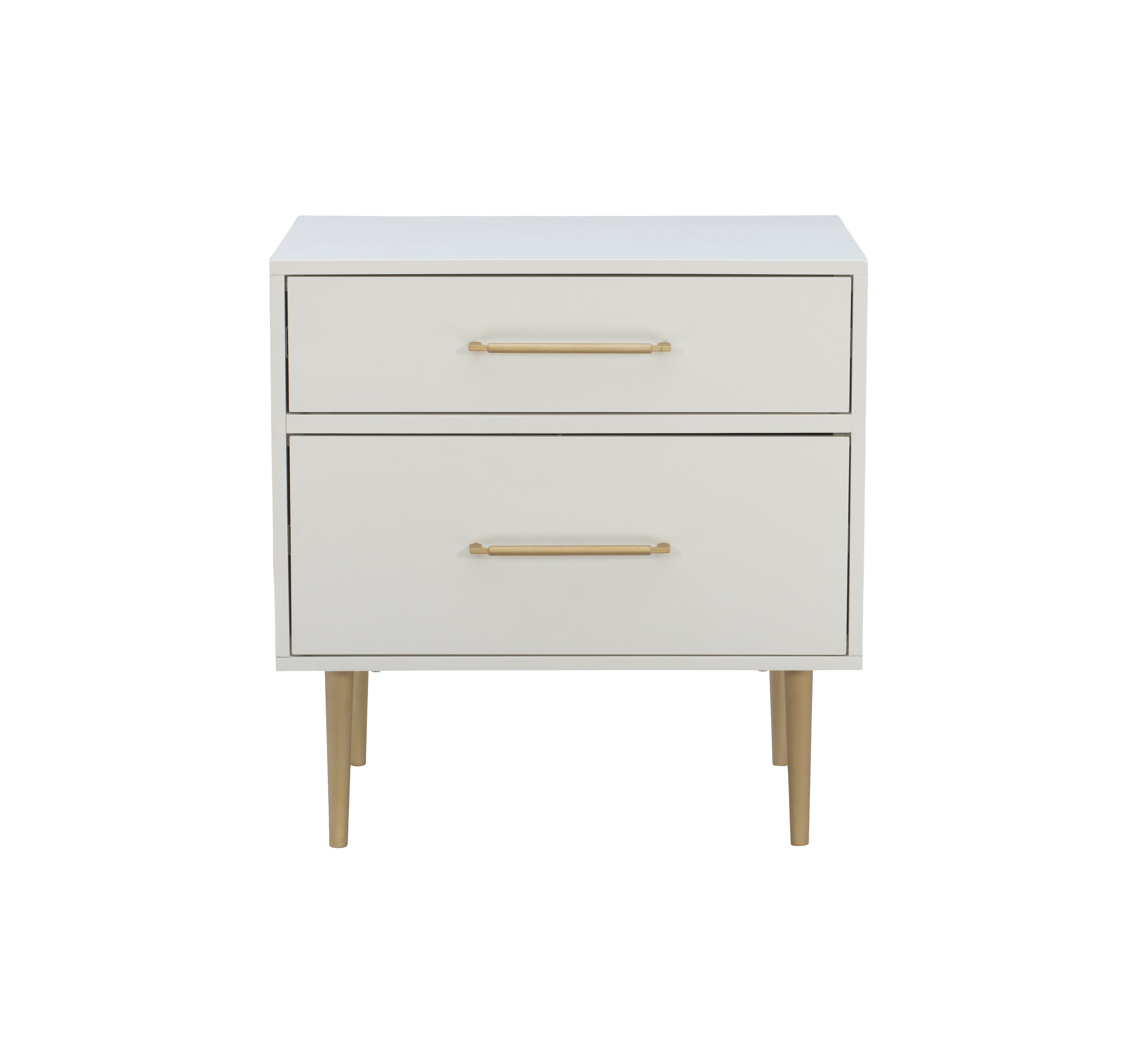 Linon Blythe 2 Drawer Nightstand, , large