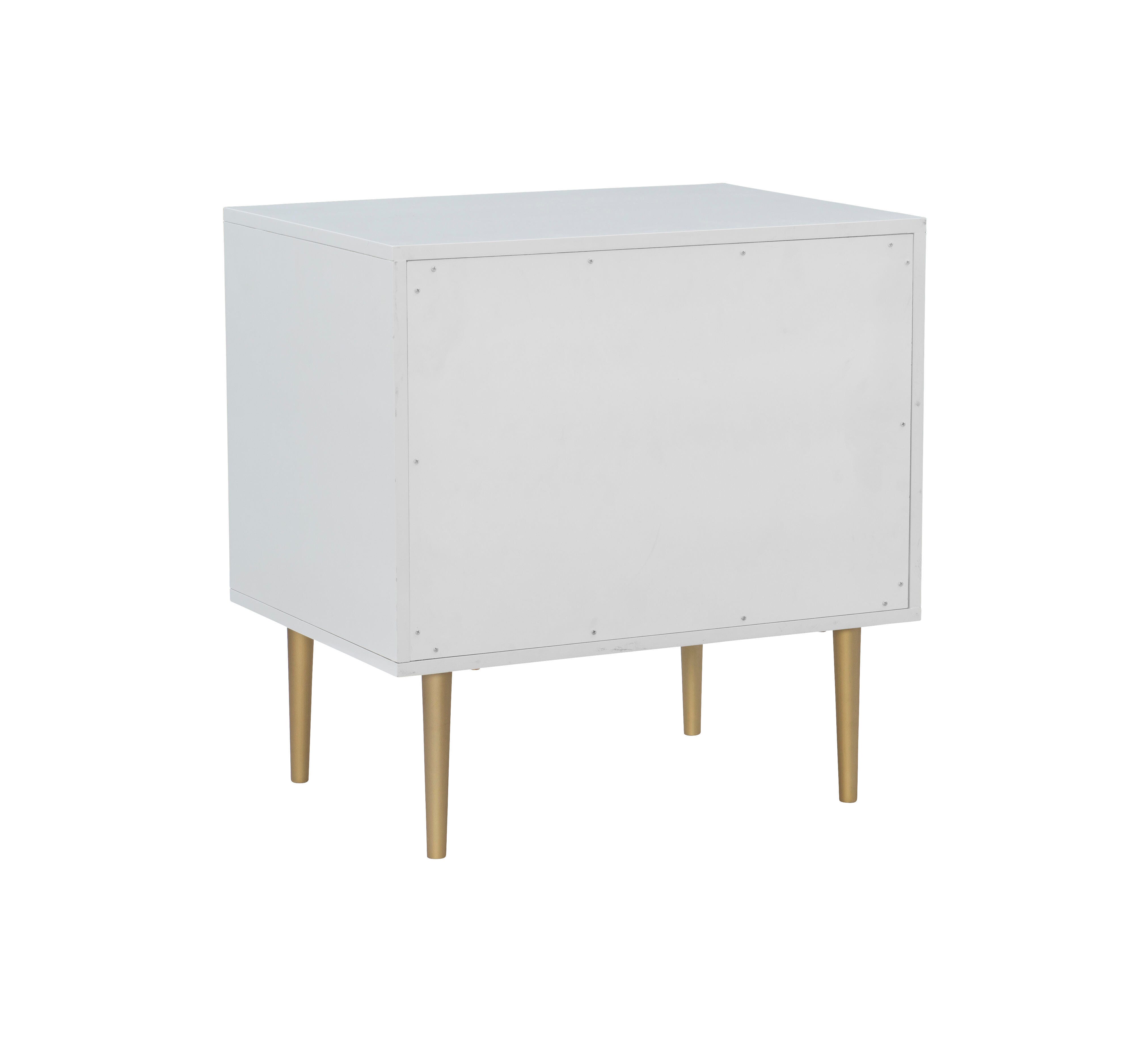 Linon Blythe 2 Drawer Nightstand, , large