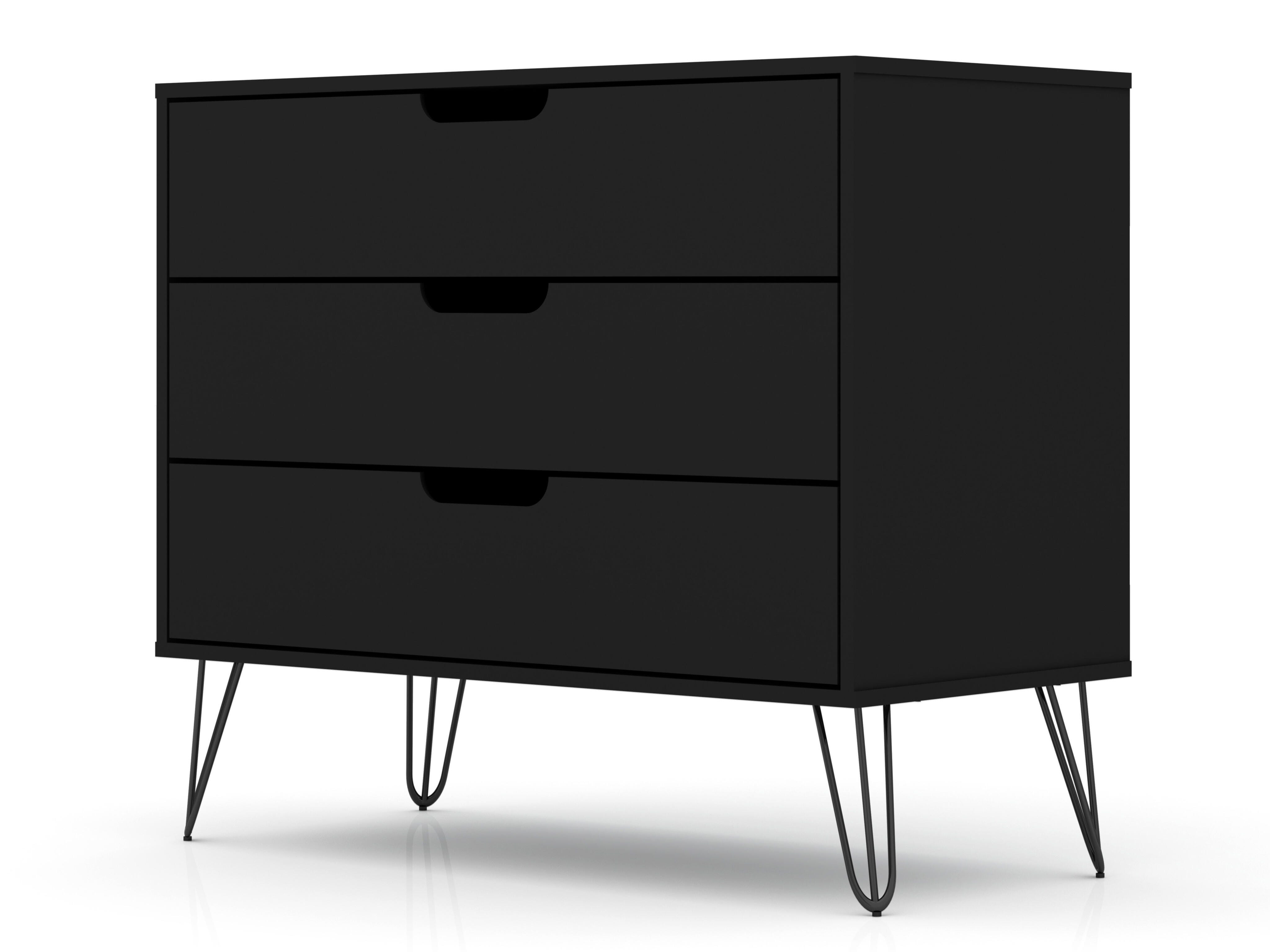 blue dress for baby girl Belmont 8 Drawer Dresser, Black by Four Hands – High Fashion Home main image 0