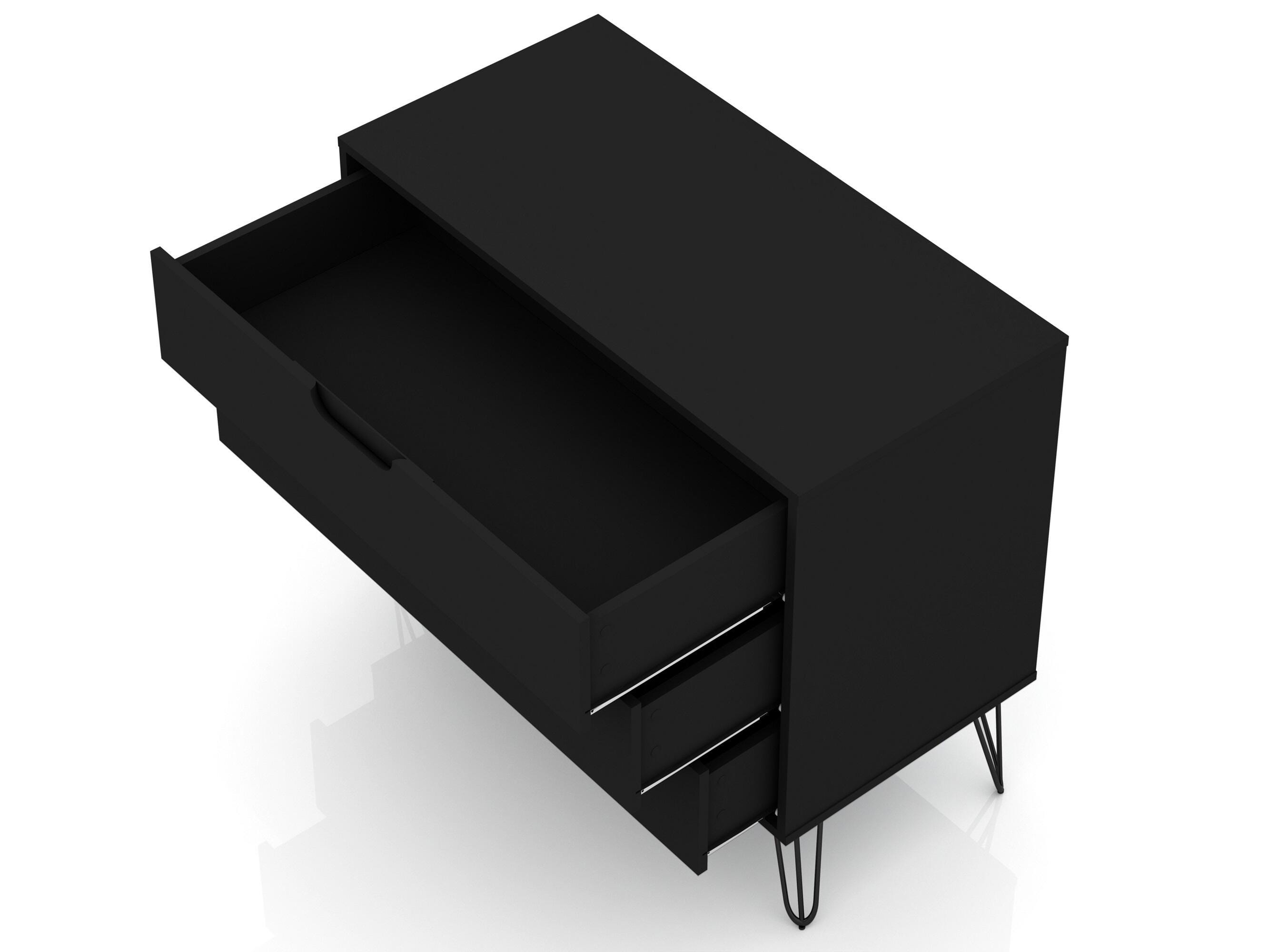 Manhattan Comfort Rockefeller 3-Drawer Dresser