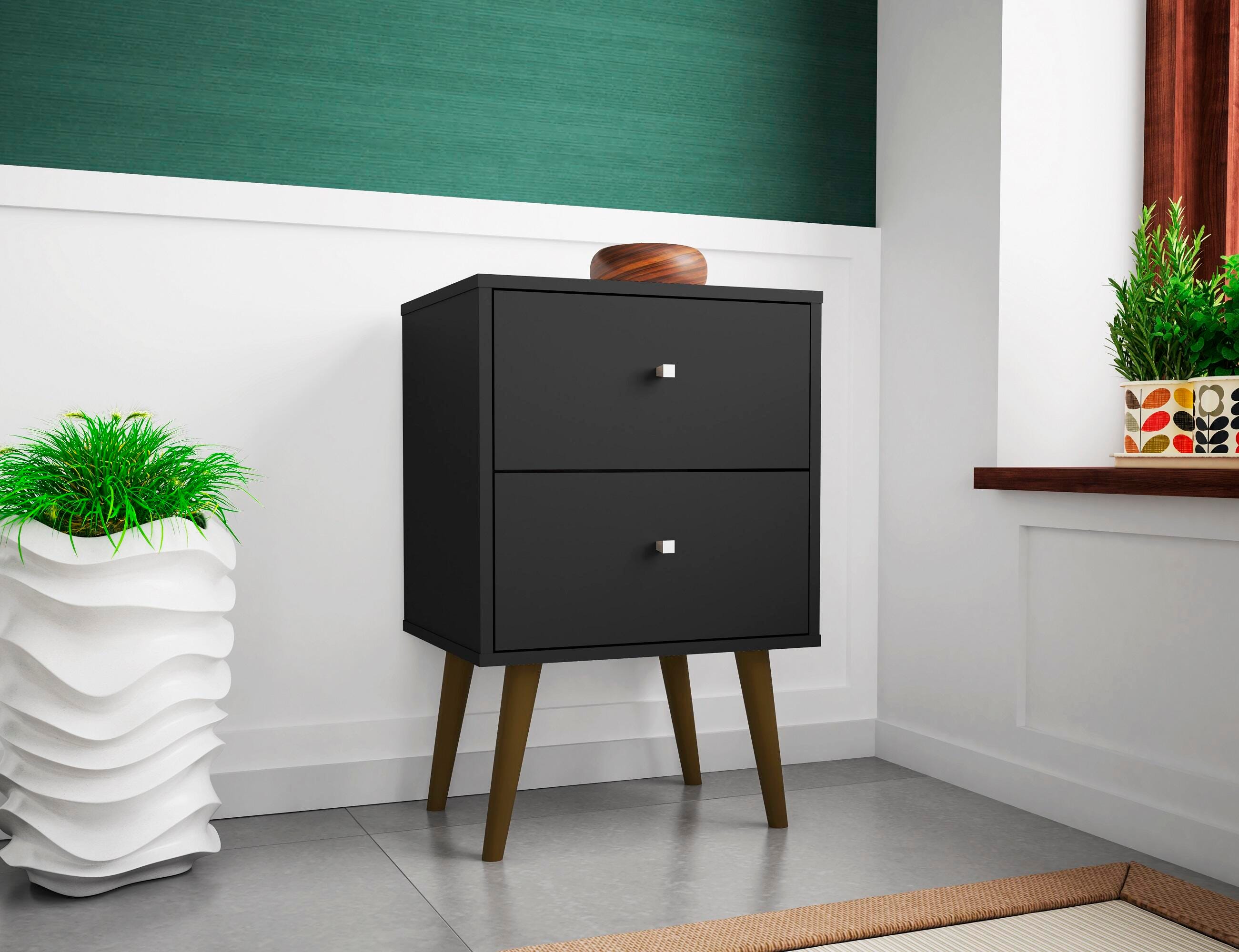 Liberty Two Drawer Nightstand, , large