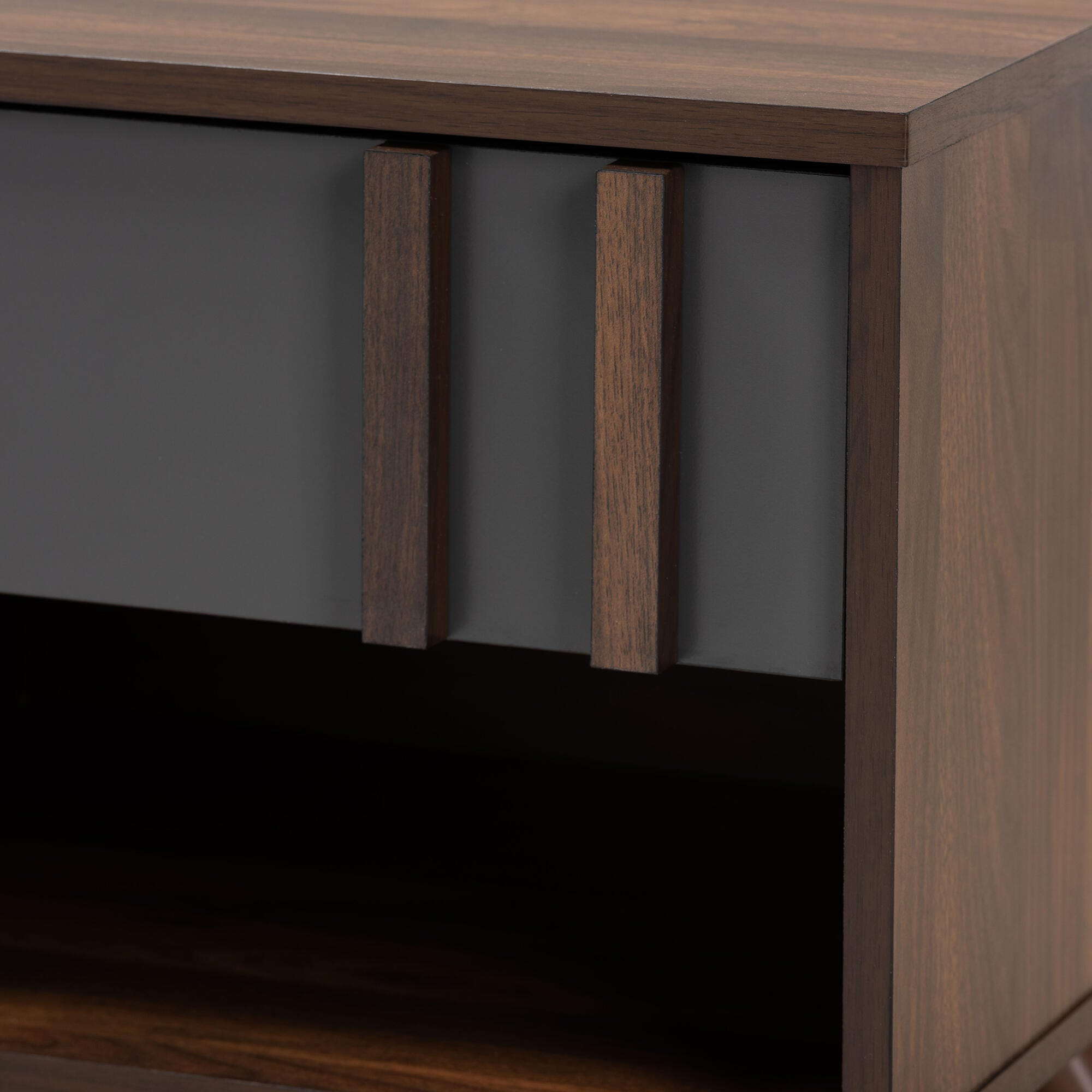Naoki Modern 1-Drawer Nightstand, , large