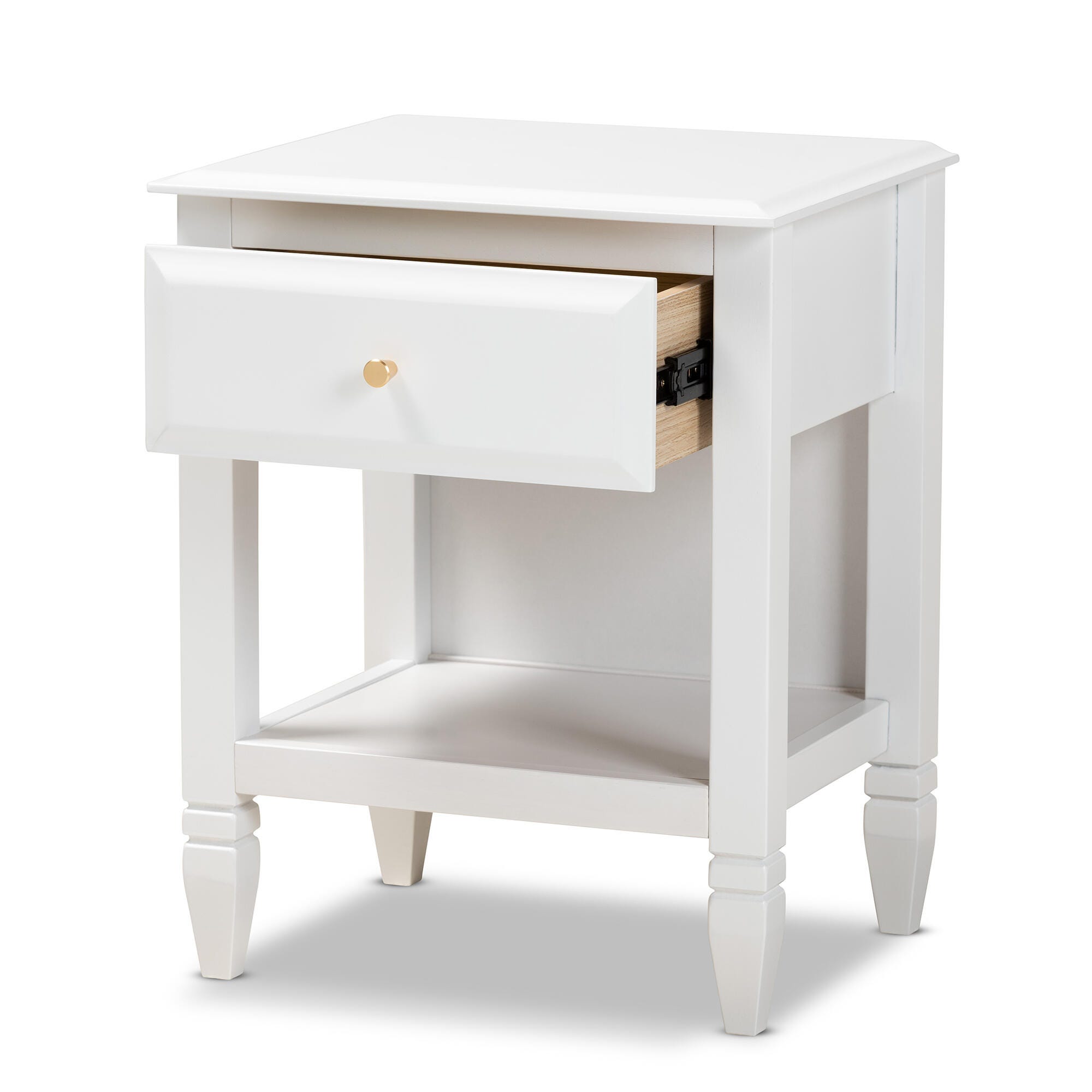 Naomi Classic 1-Drawer Nightstand, , large