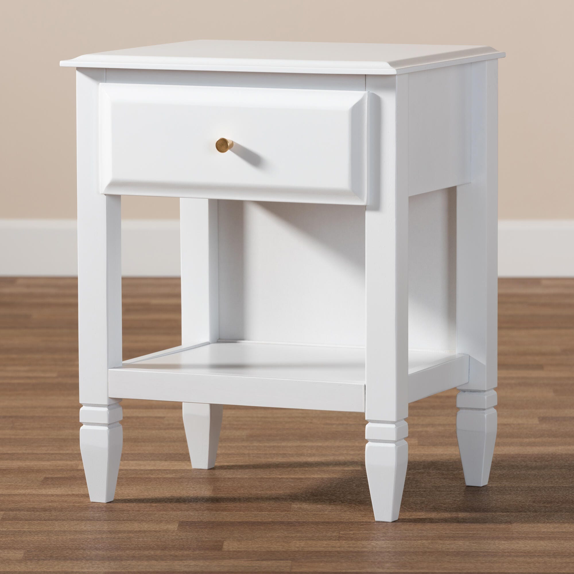 Naomi Classic 1-Drawer Nightstand, , large