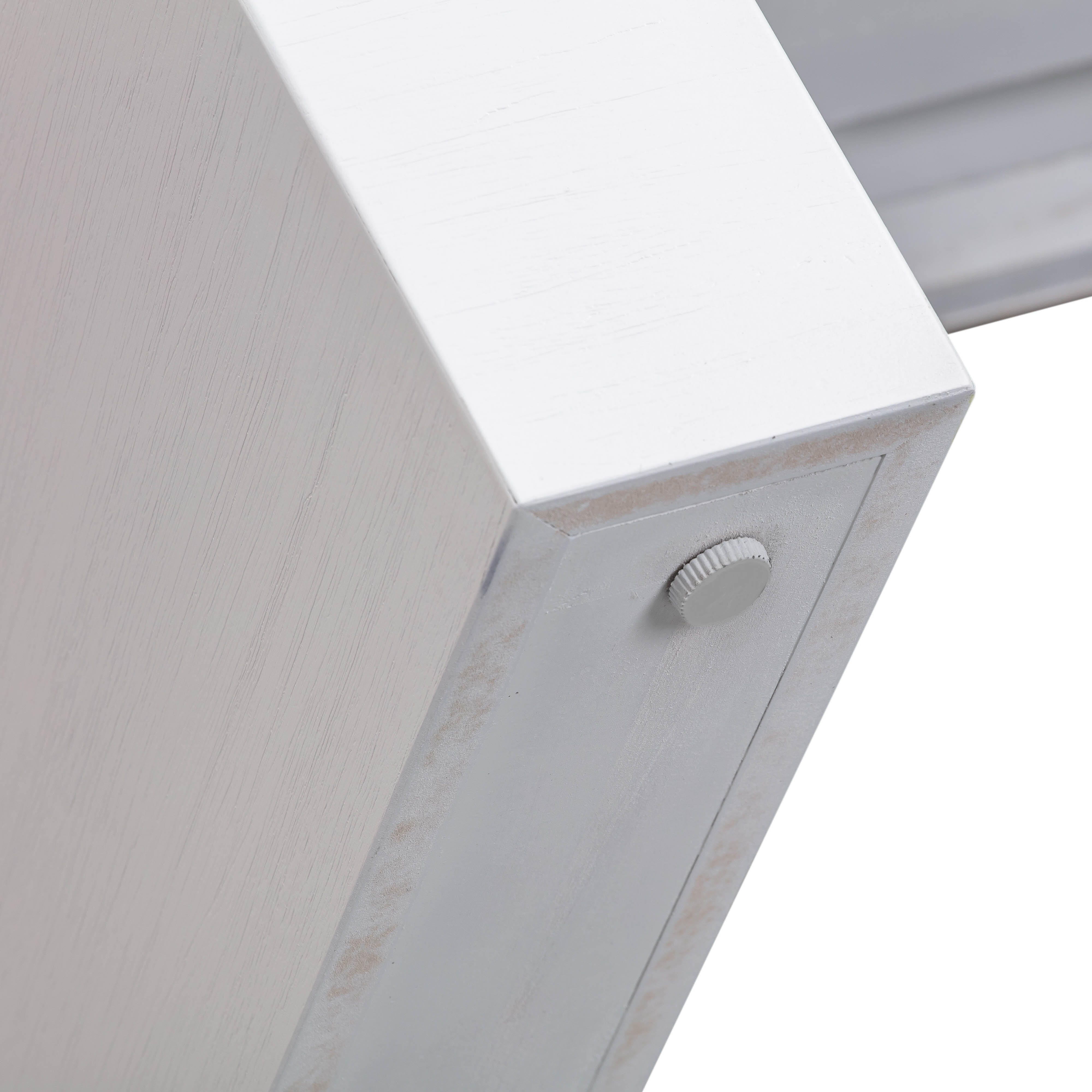 Hump Hump White Nightstand, White, large