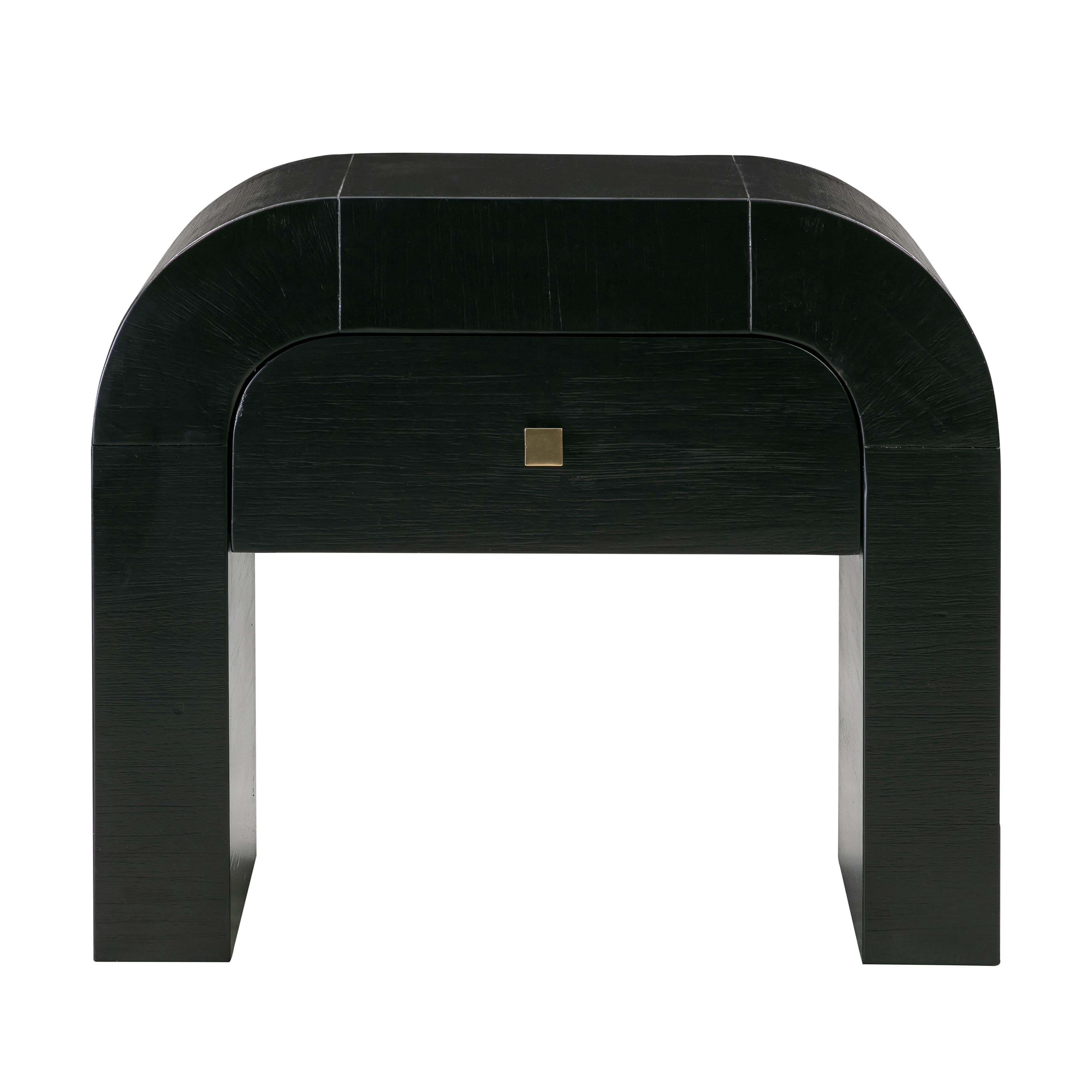 Hump Hump Black Nightstand, Black, large