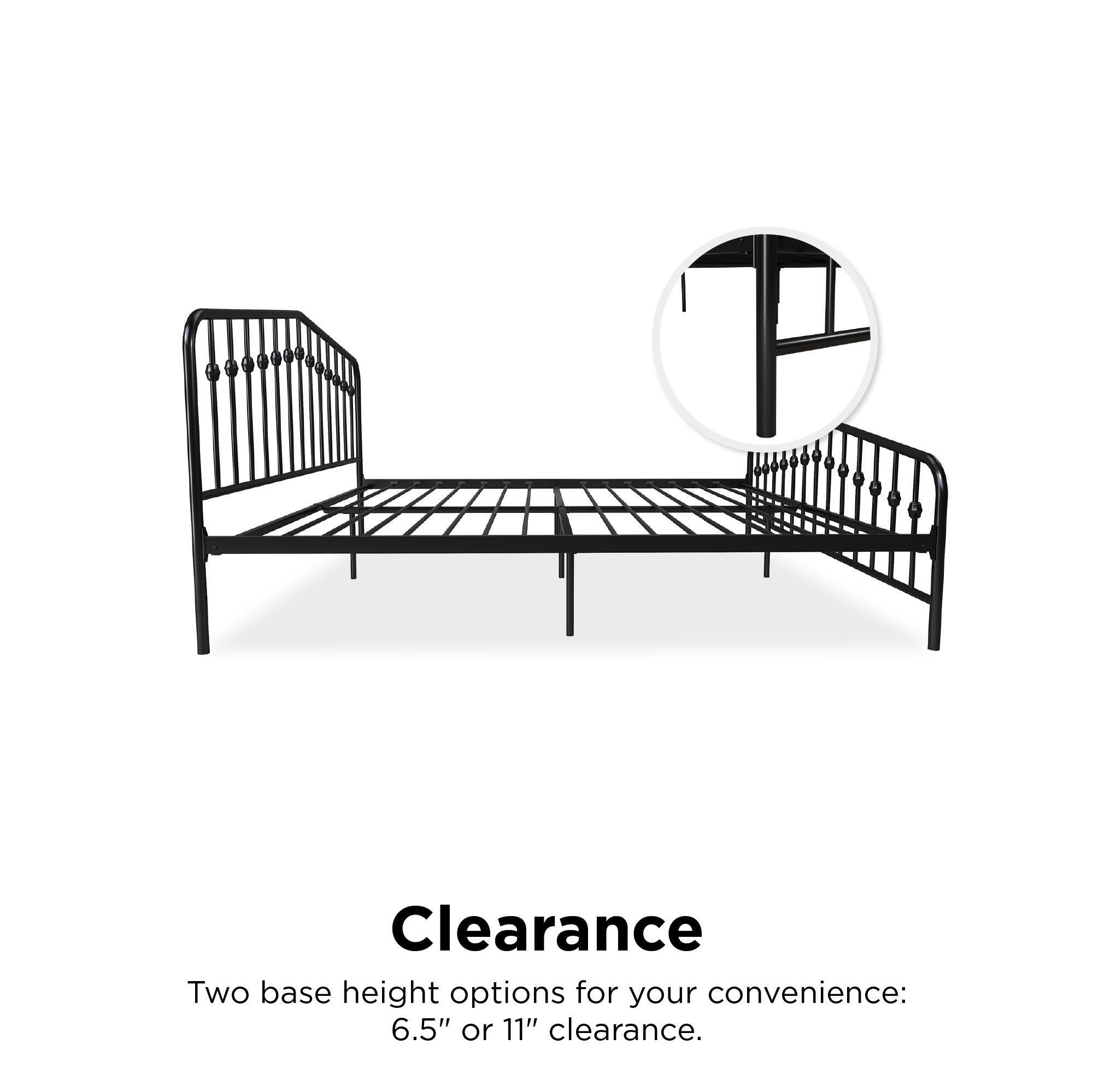 Bushwick King Metal Bed, , large
