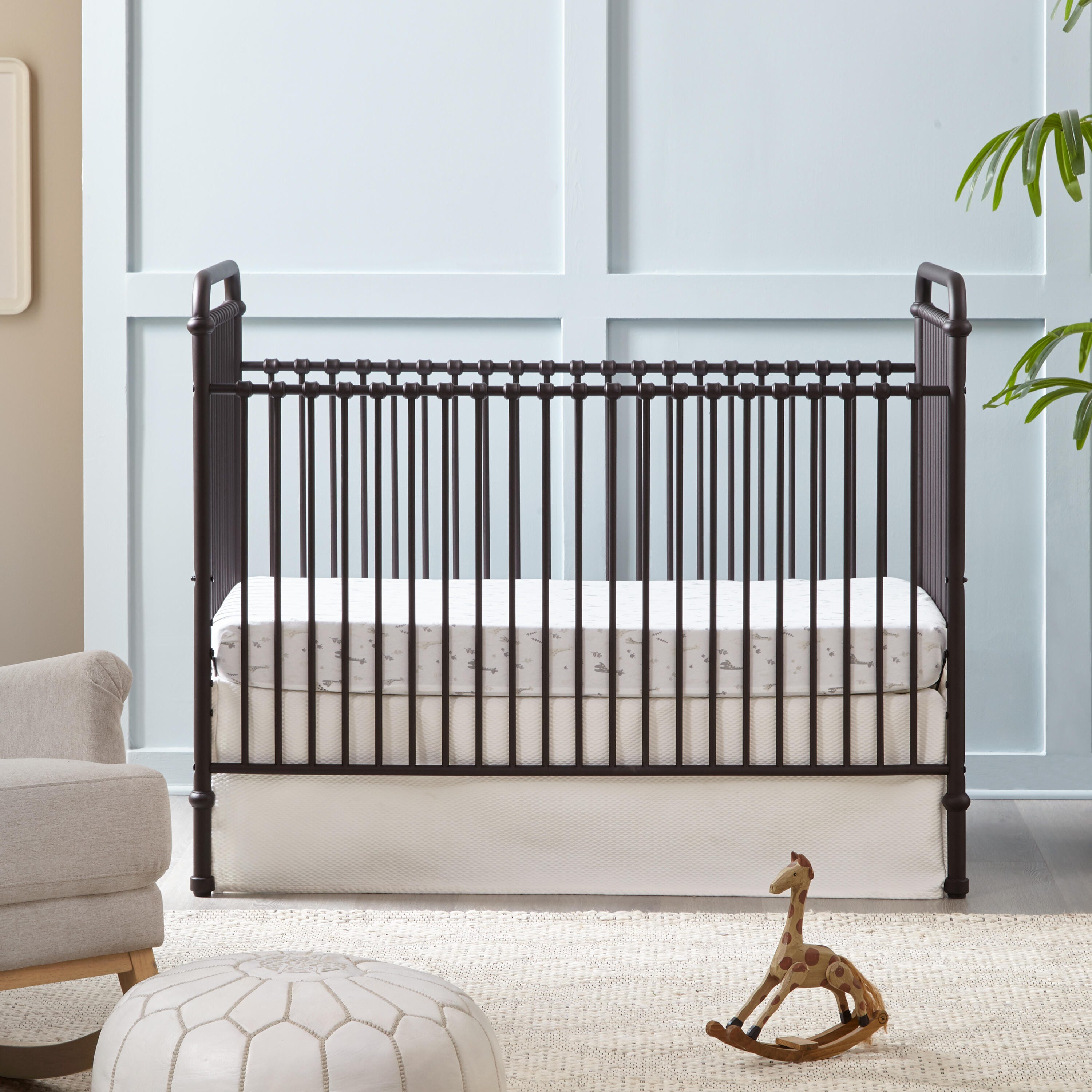 Namesake Abigail 3-in-1 Convertible Crib, Vintage Iron, large