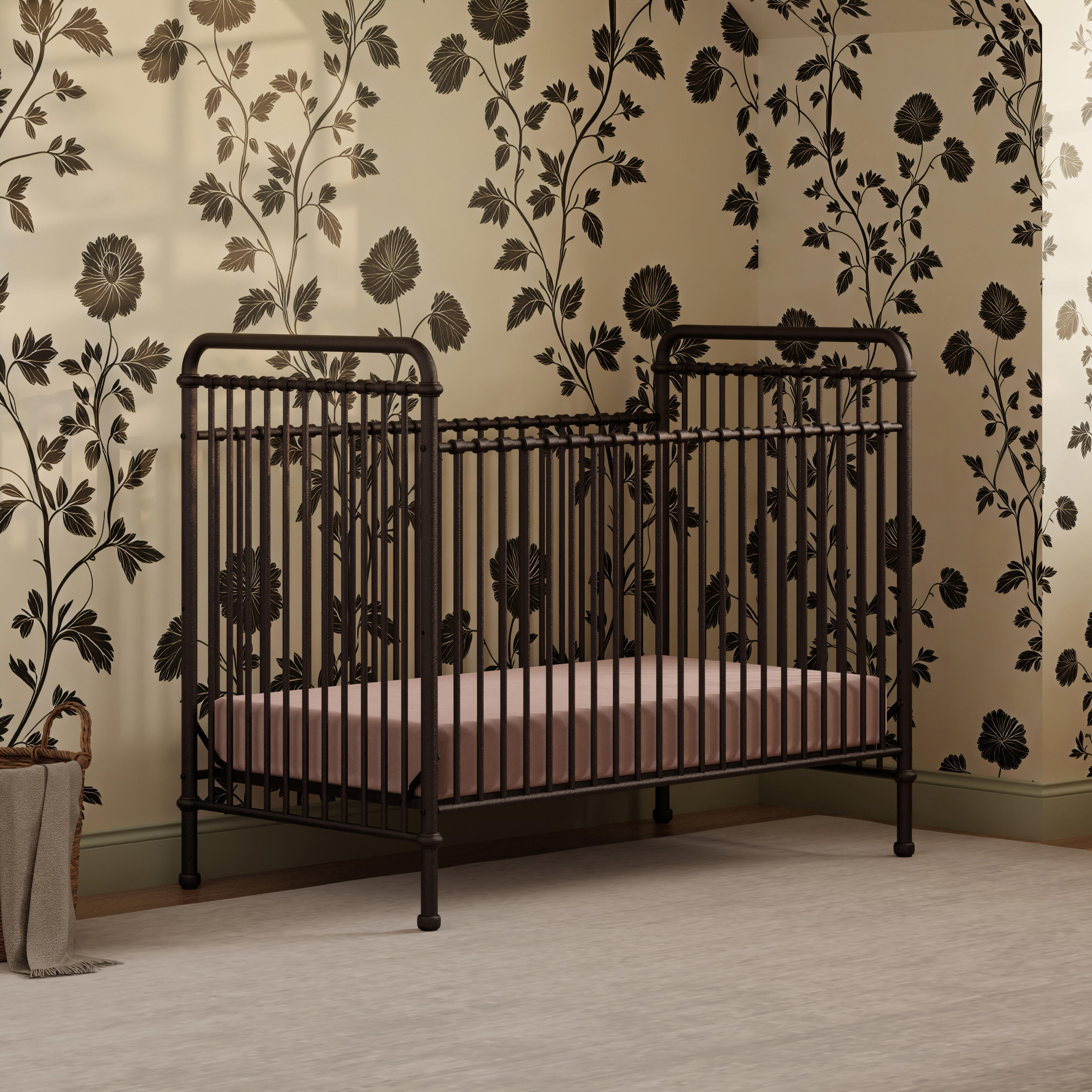 Namesake Abigail 3-in-1 Convertible Crib, Vintage Iron, large