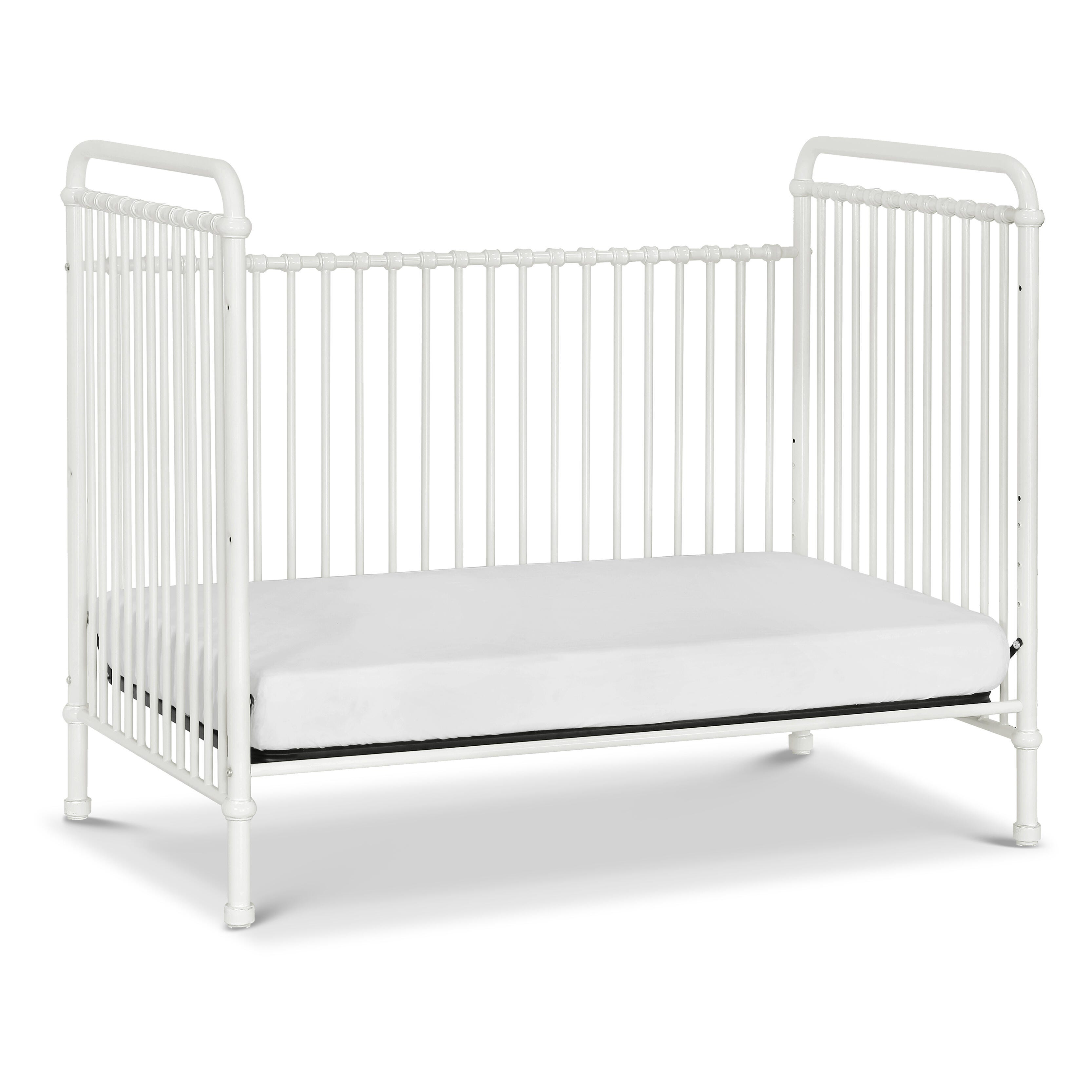 Namesake Abigail 3-in-1 Convertible Crib, Washed White, large