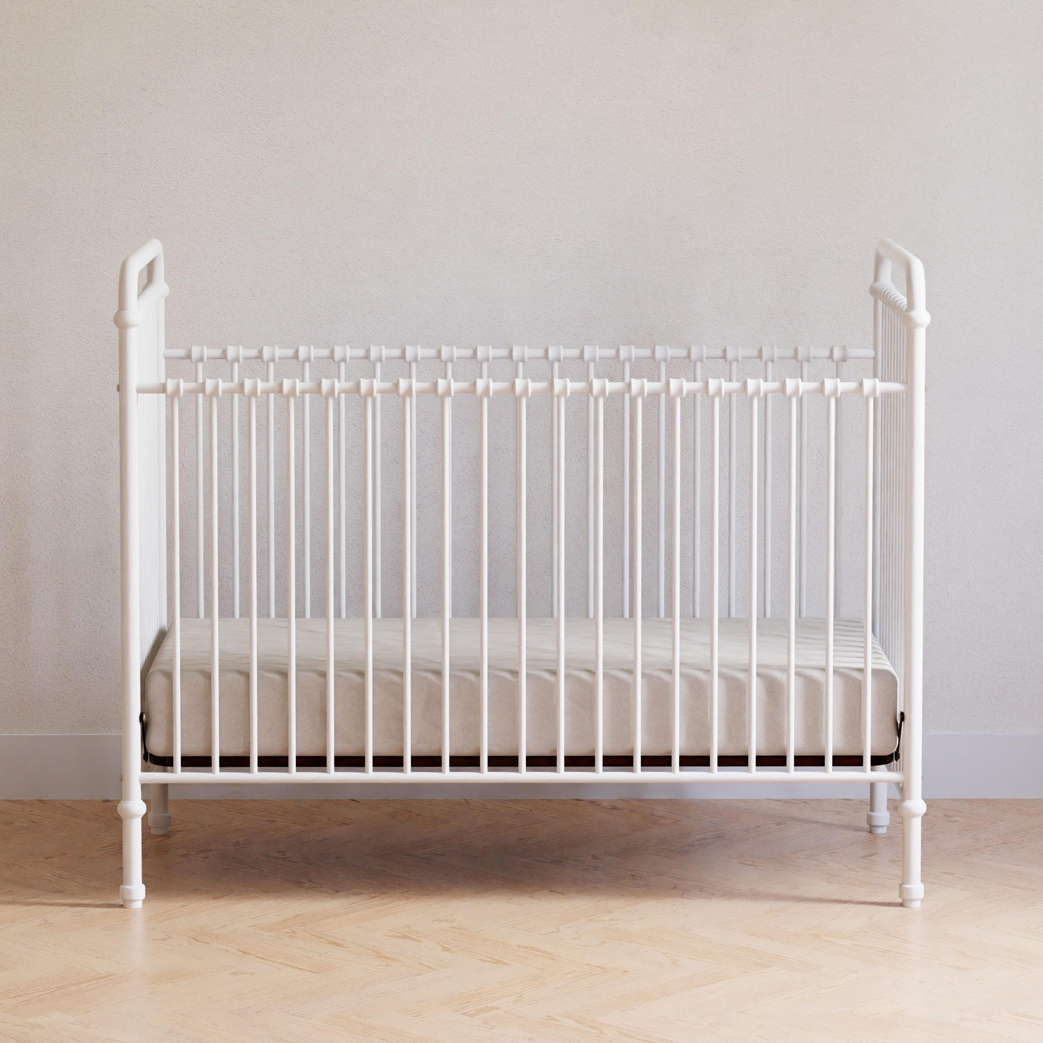 Namesake Abigail 3-in-1 Convertible Crib, Washed White, large