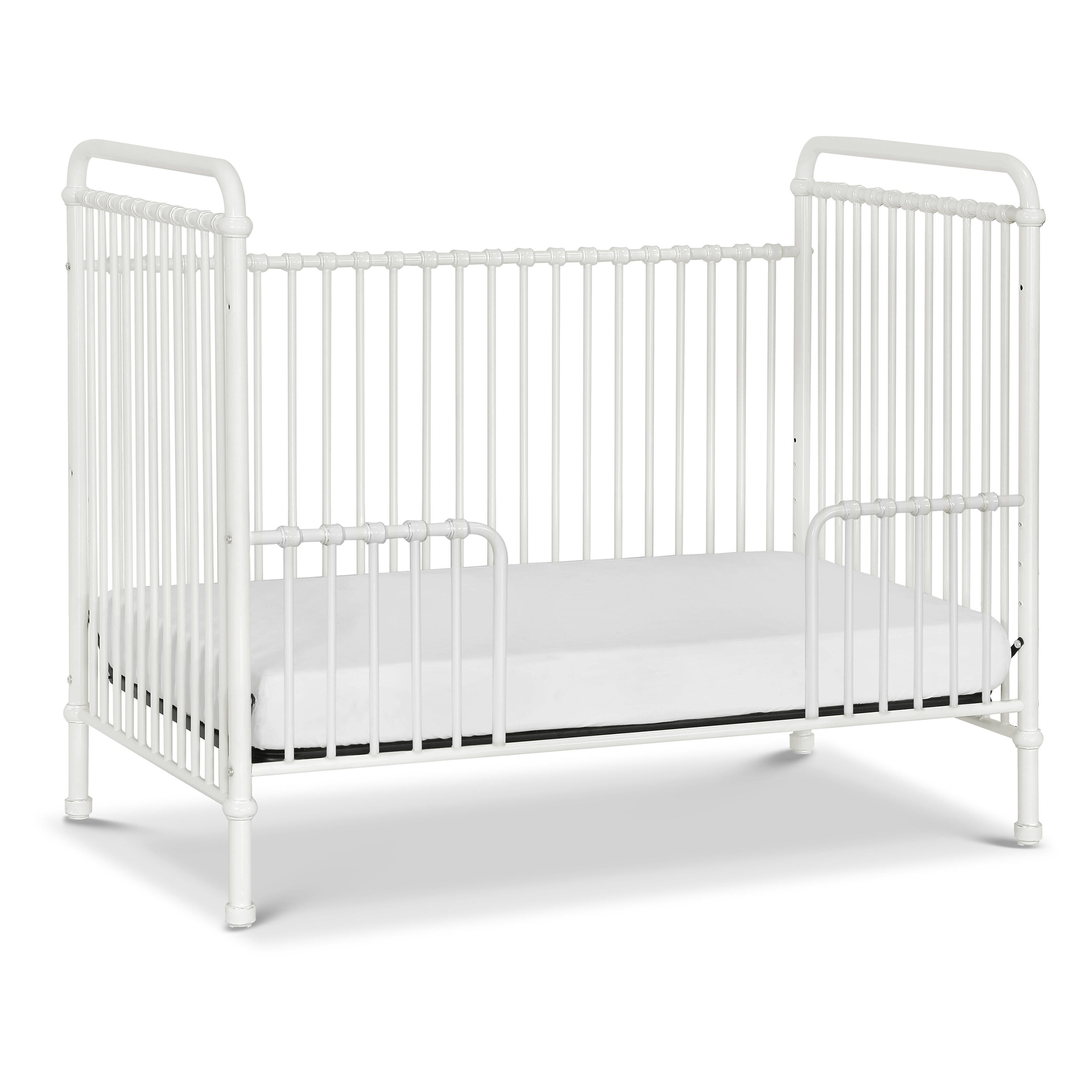 Namesake Abigail 3-in-1 Convertible Crib, Washed White, large