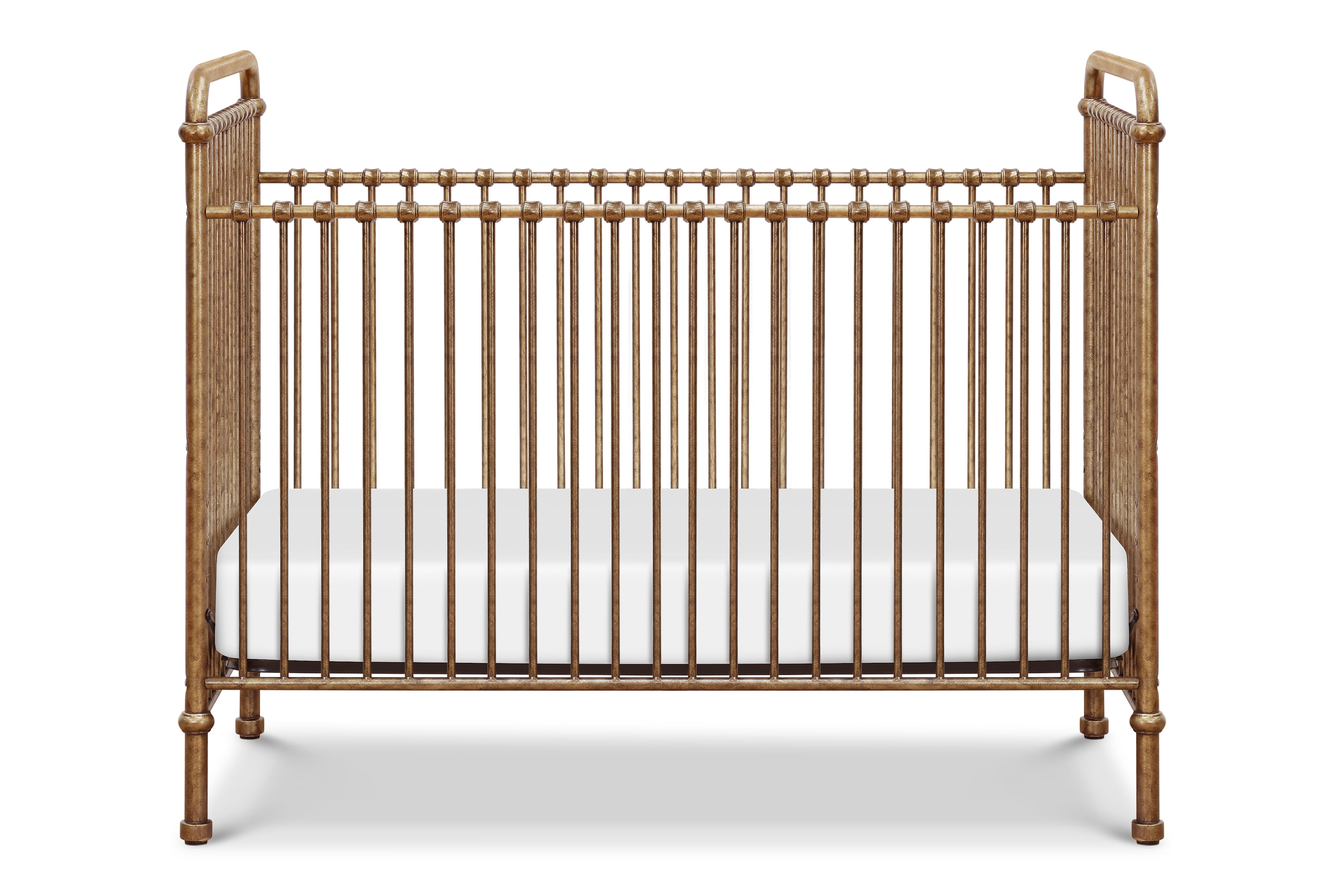 Namesake Abigail 3-in-1 Convertible Crib, Vintage Gold, large