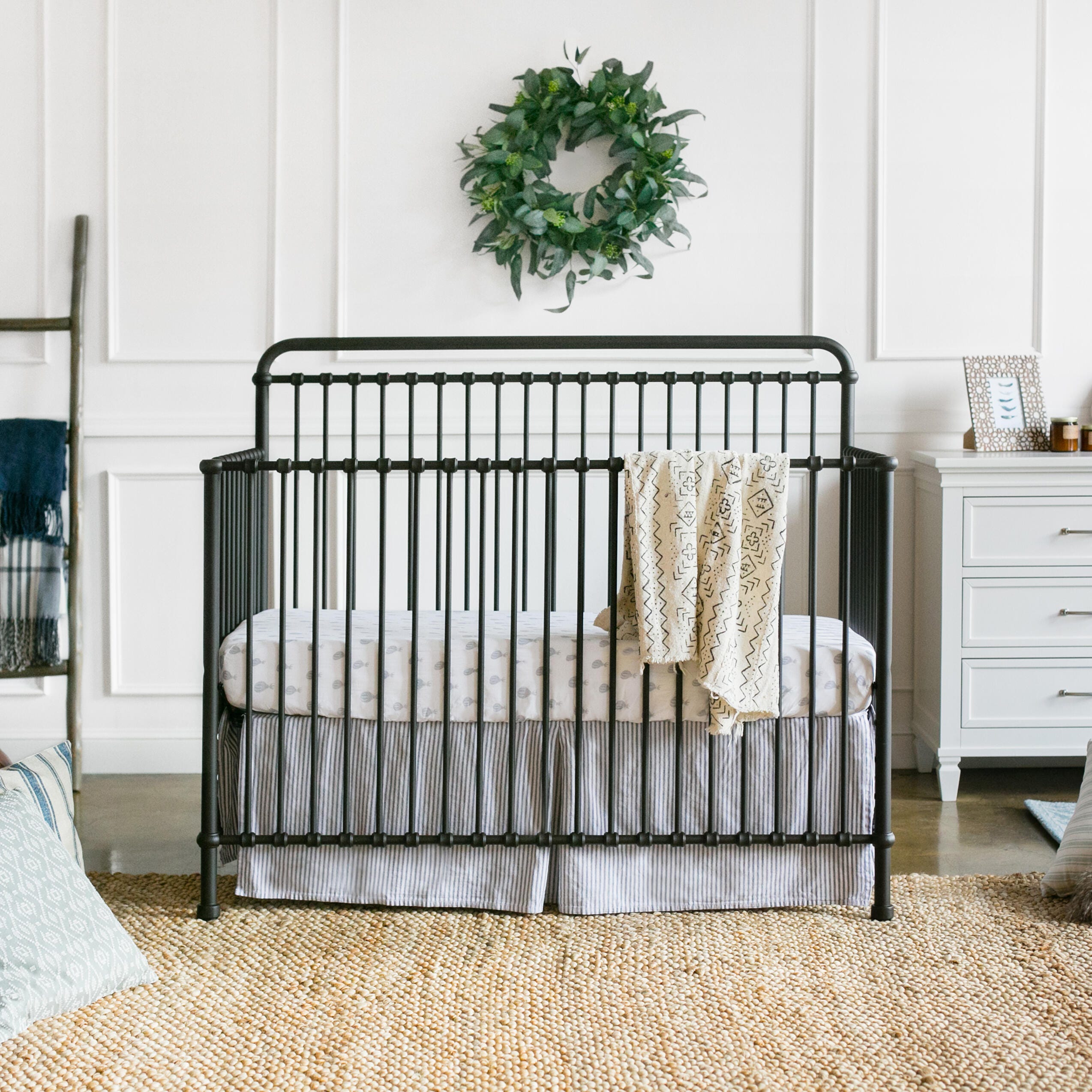 Namesake Winston 4-in-1 Convertible Crib, Vintage Iron, large