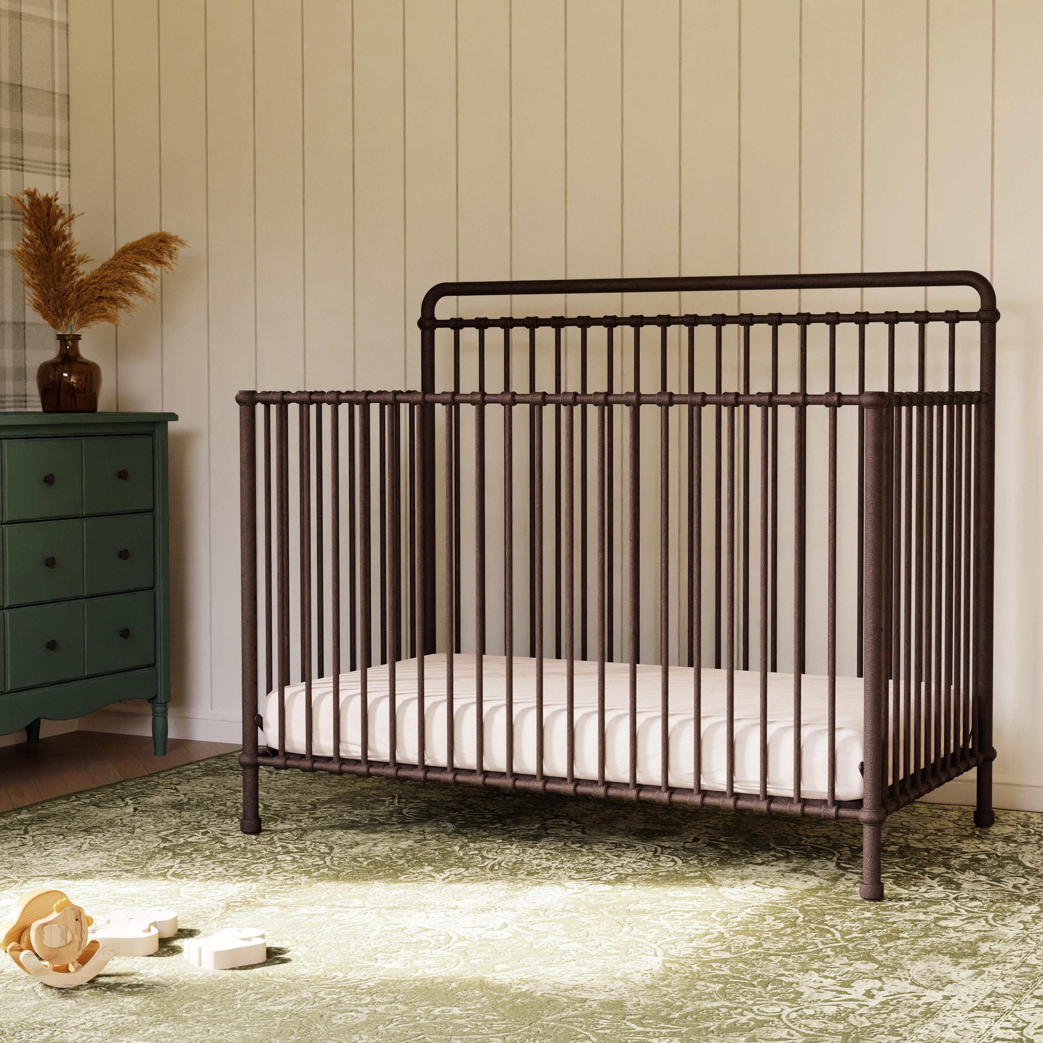 Namesake Winston 4-in-1 Convertible Crib, Vintage Iron, large