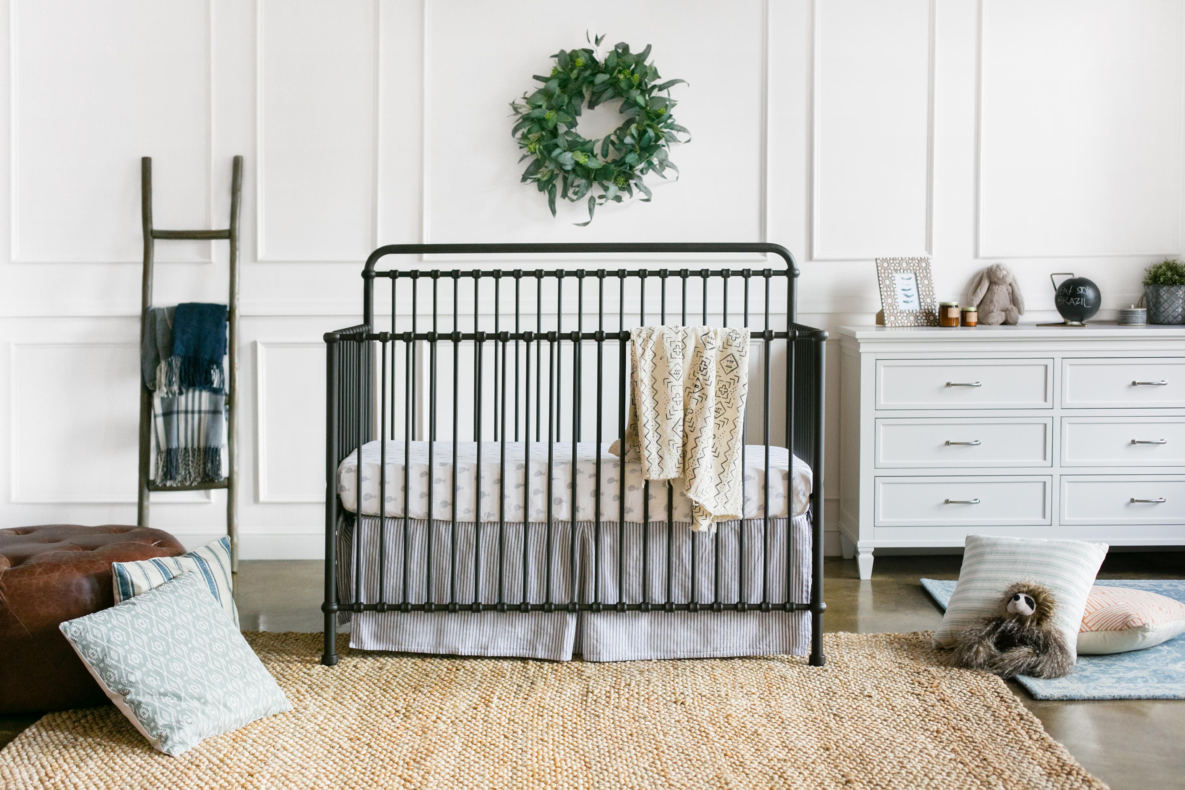 Namesake Winston 4-in-1 Convertible Crib, Vintage Iron, large