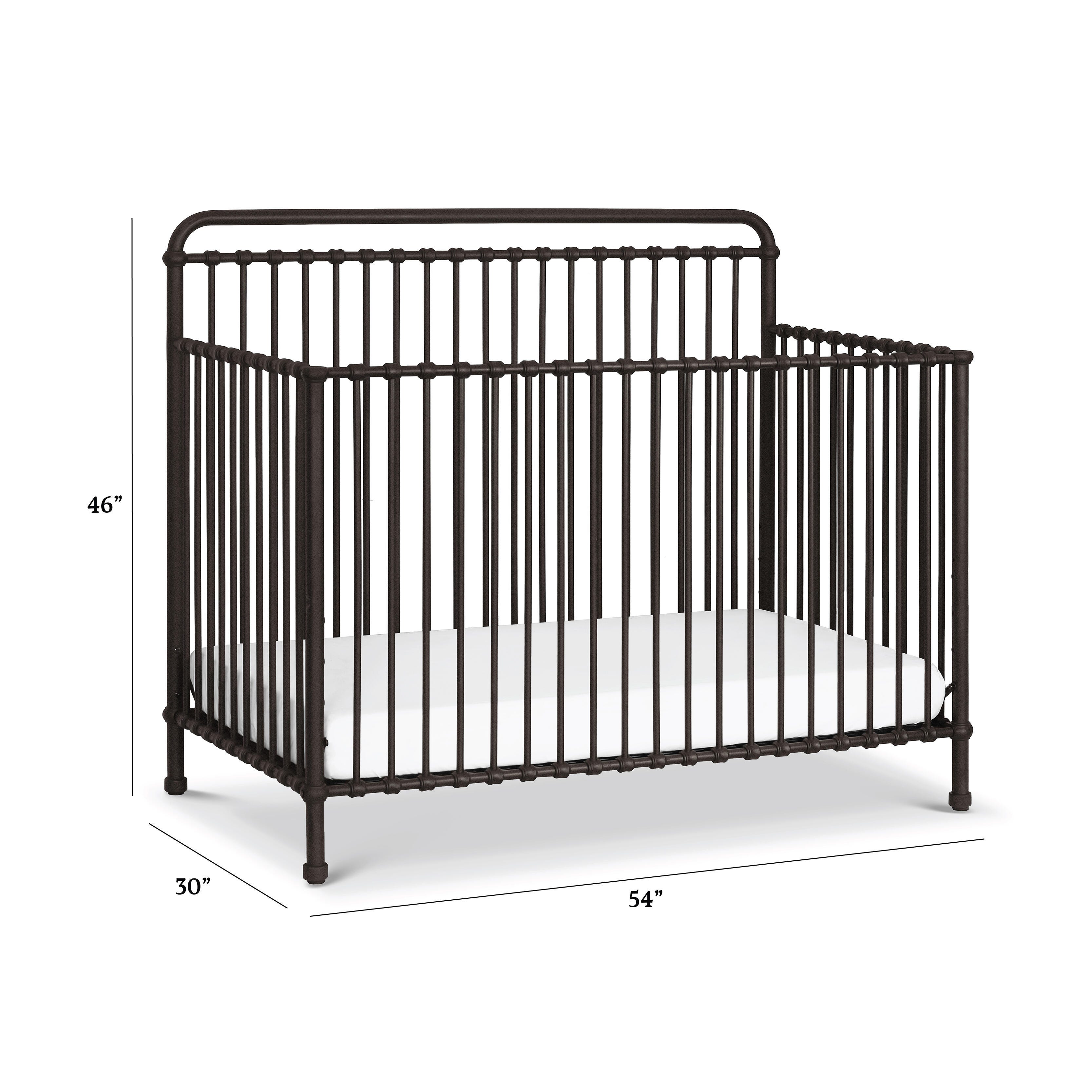 Namesake Winston 4-in-1 Convertible Crib, Vintage Iron, large