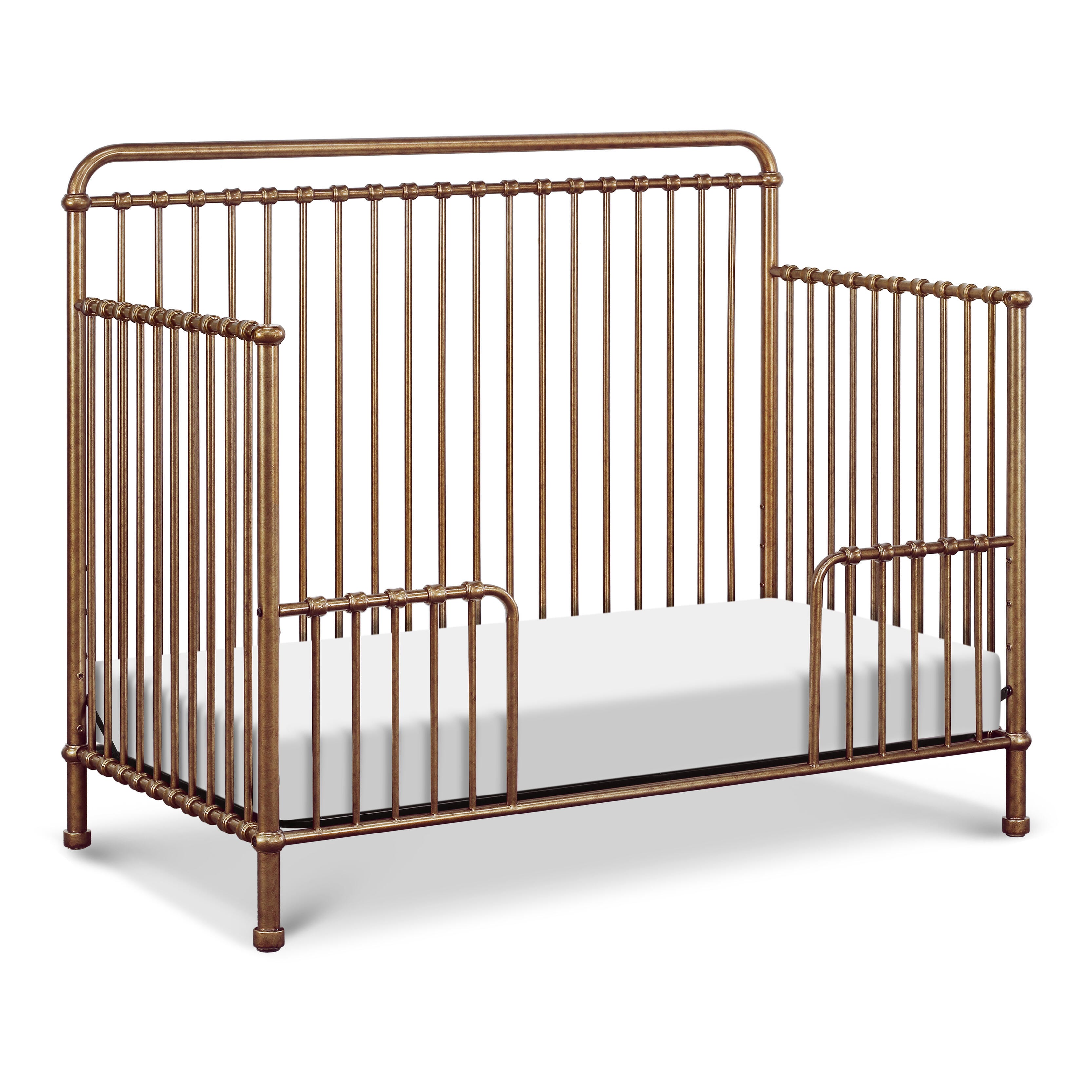 Namesake Winston 4-in-1 Convertible Crib, Vintage Gold, large
