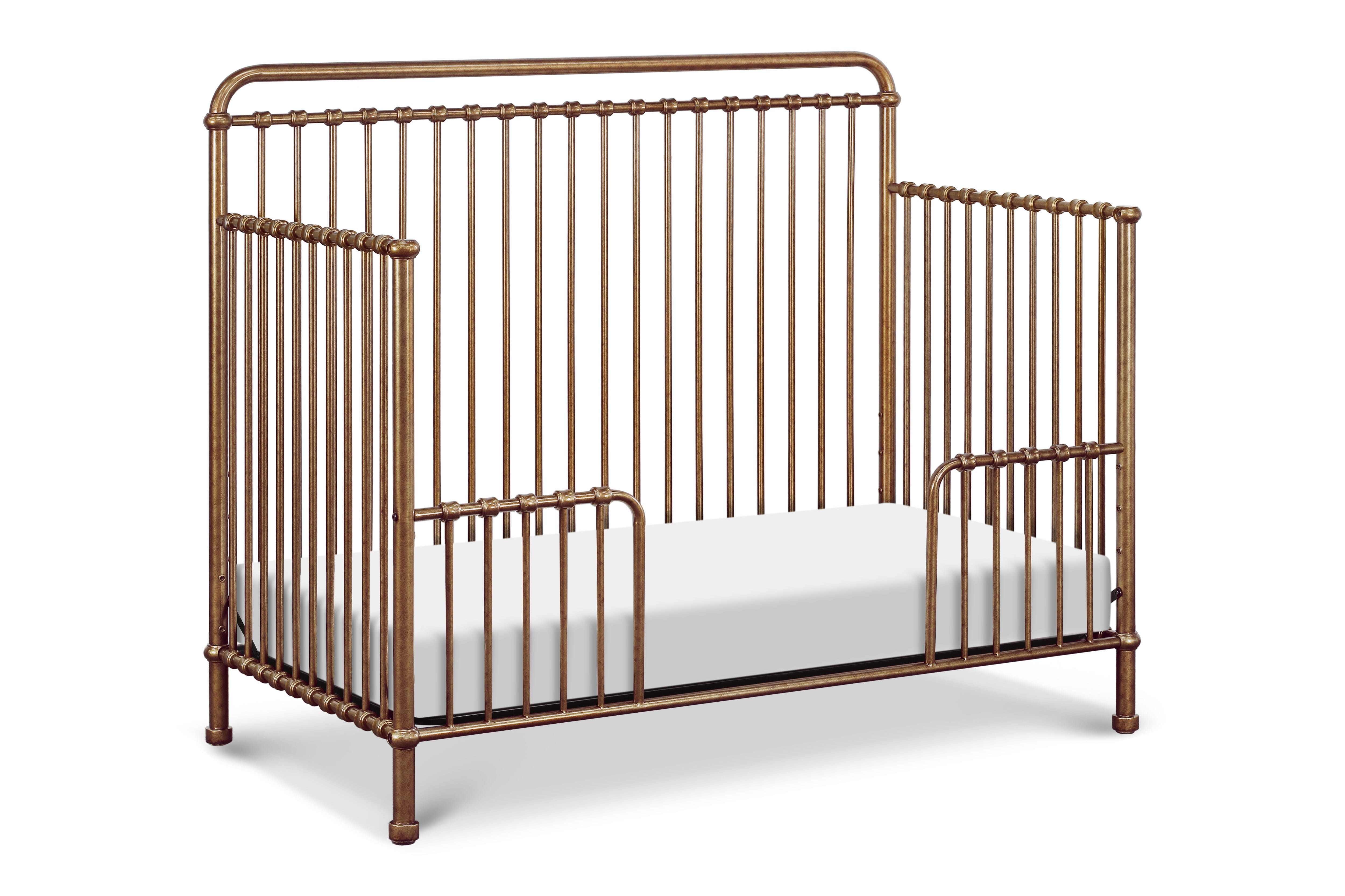 Namesake Winston 4-in-1 Convertible Crib, Vintage Gold, large