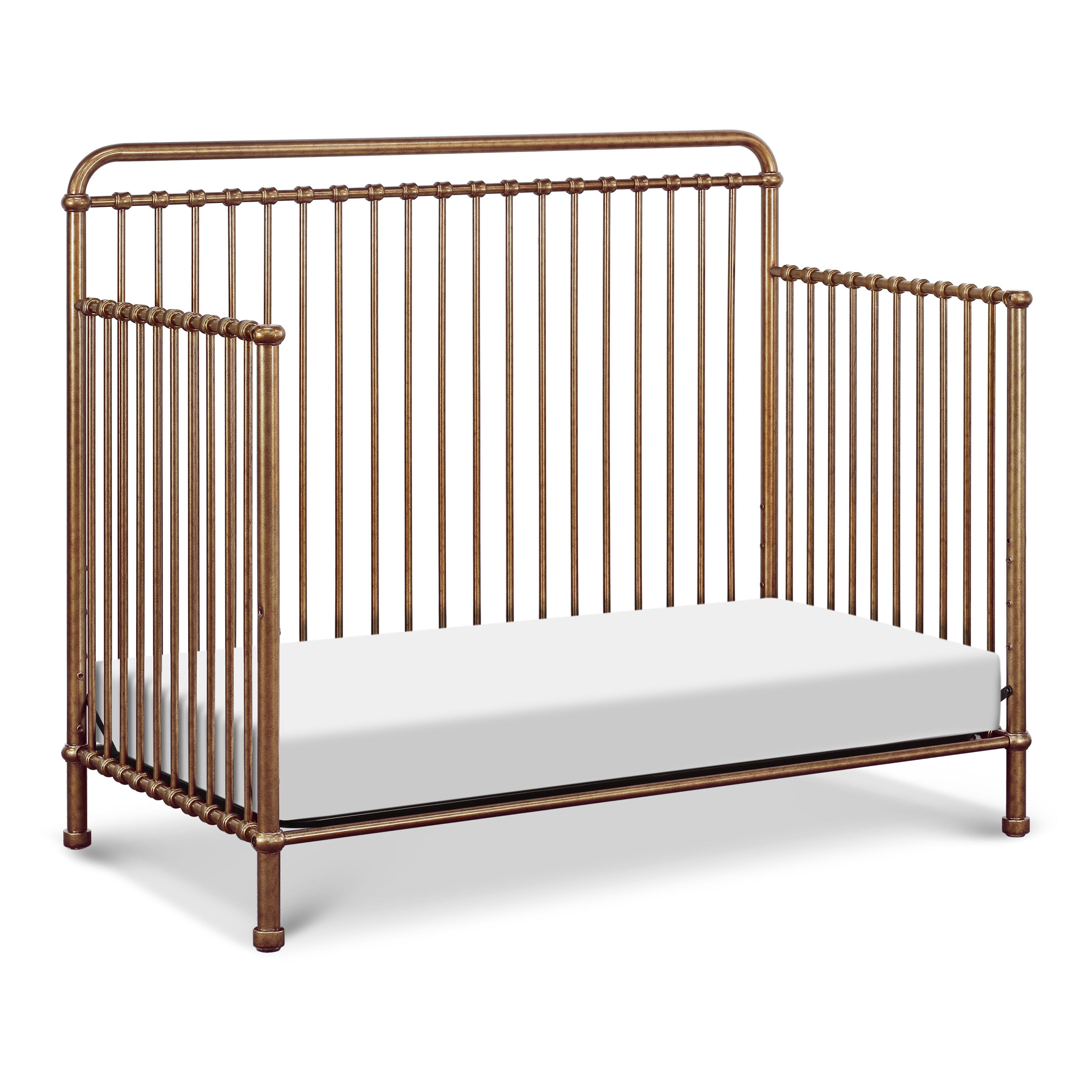 Namesake Winston 4-in-1 Convertible Crib, Vintage Gold, large