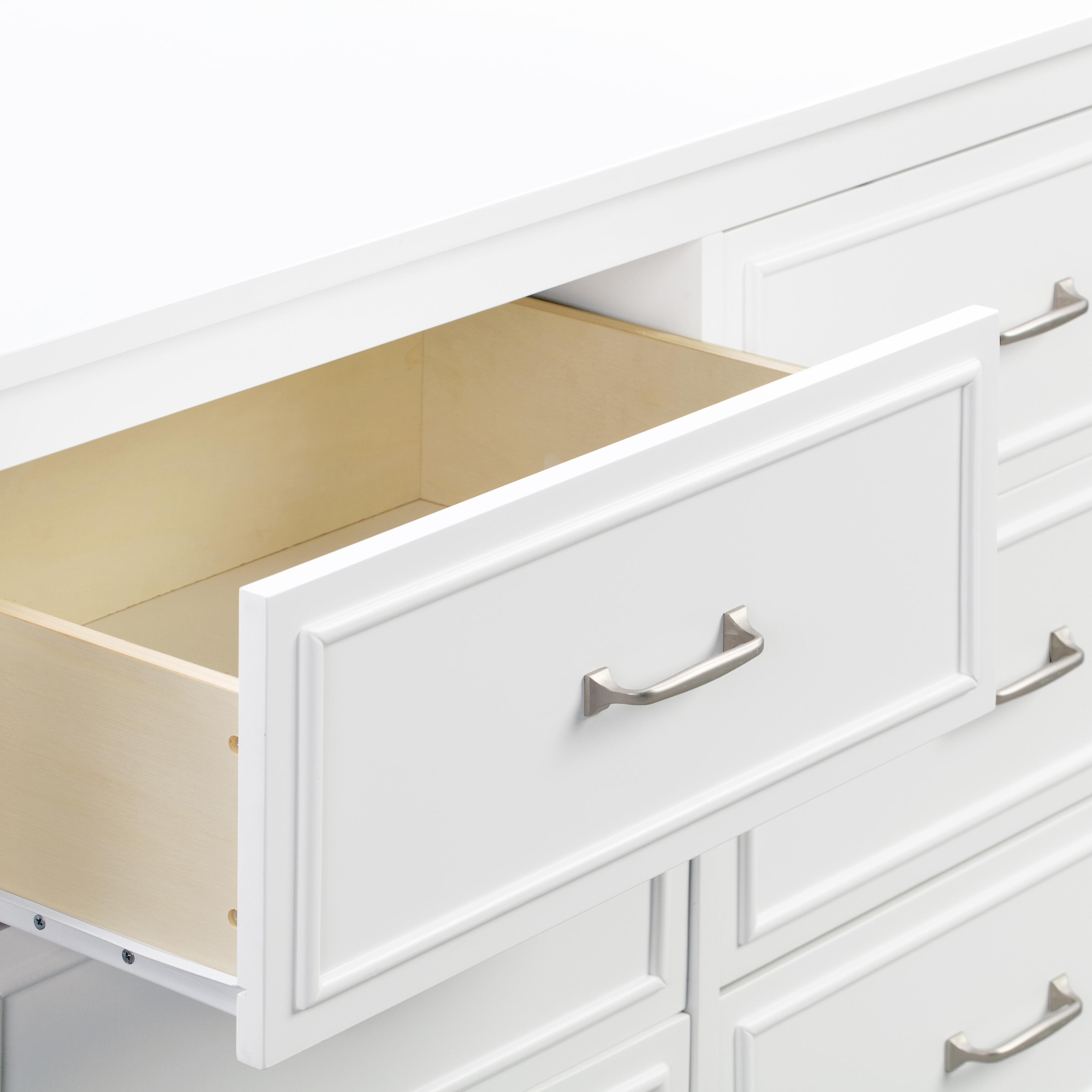DaVinci Charlie 6-drawer Double Dresser, White, large