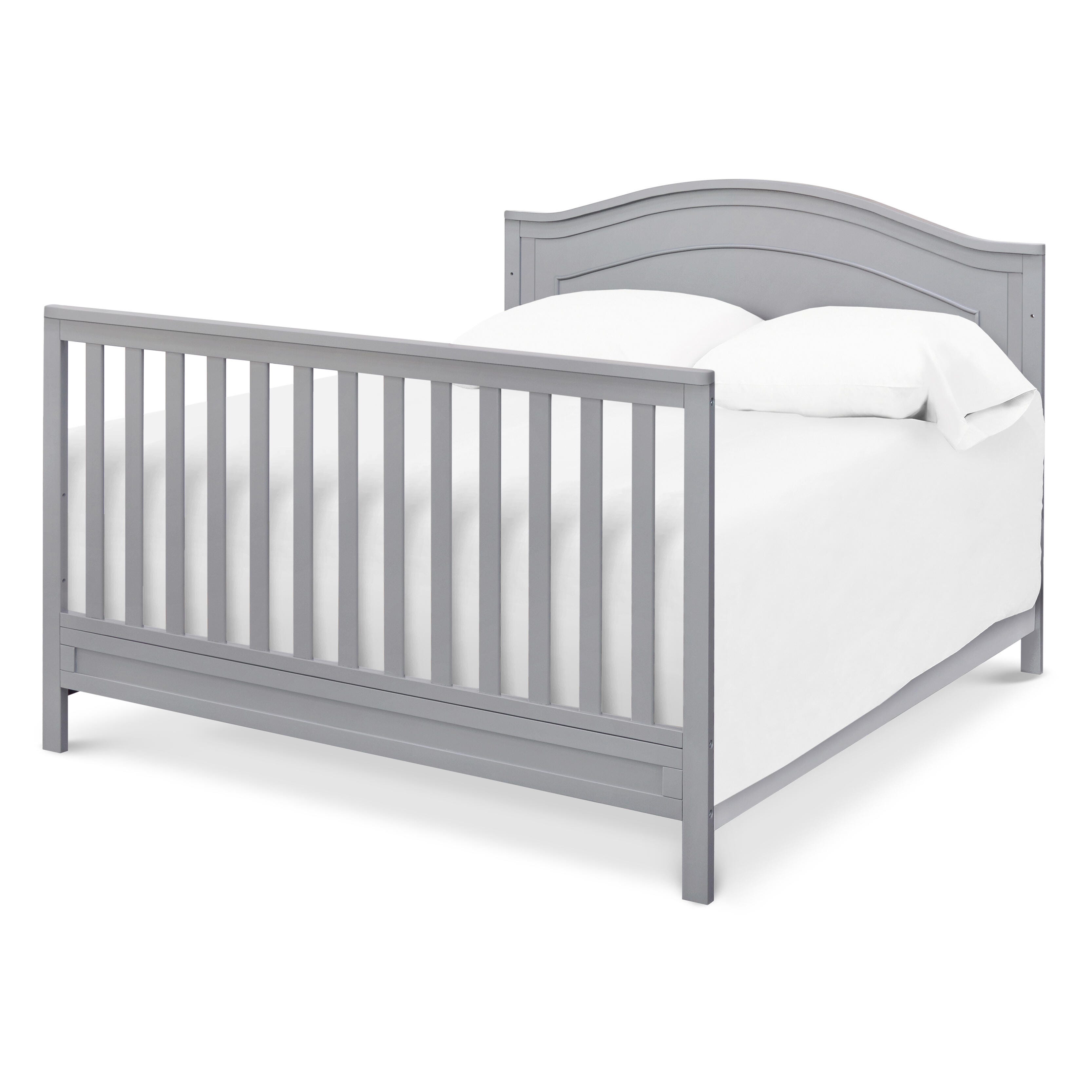 DaVinci DaVinci Charlie 4-in-1 Convertible Crib, Gray, large