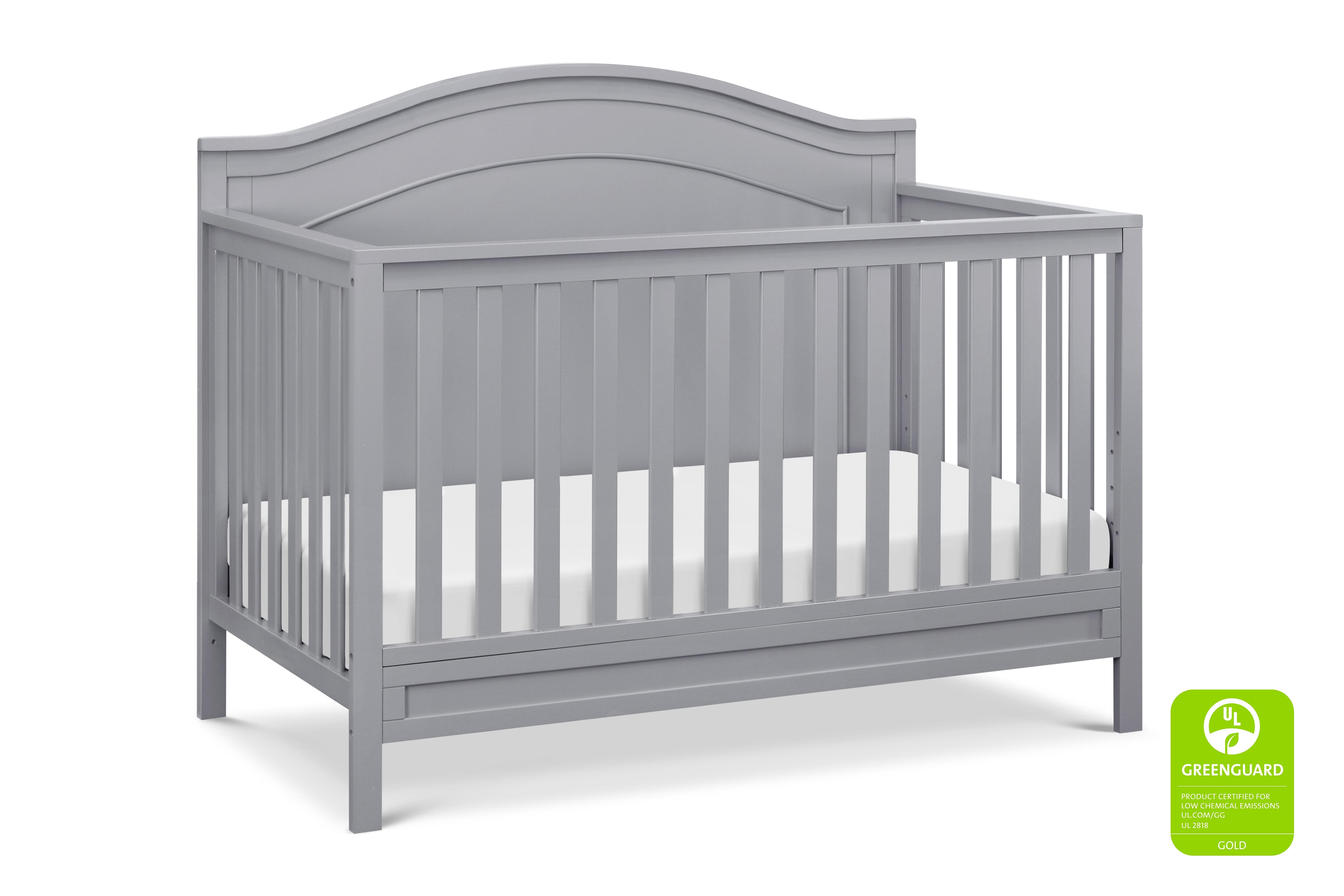 DaVinci DaVinci Charlie 4-in-1 Convertible Crib, Gray, large