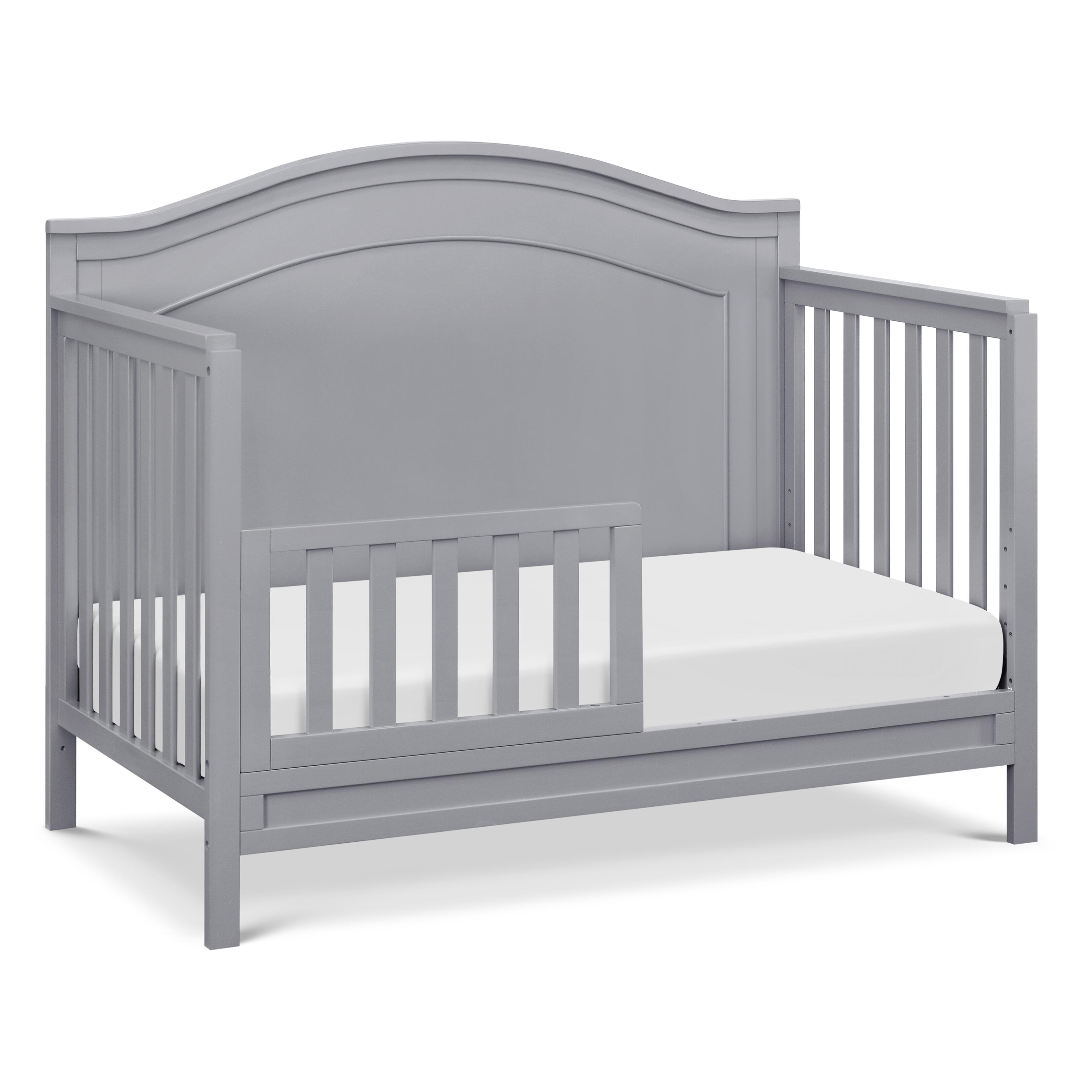 DaVinci DaVinci Charlie 4-in-1 Convertible Crib, Gray, large