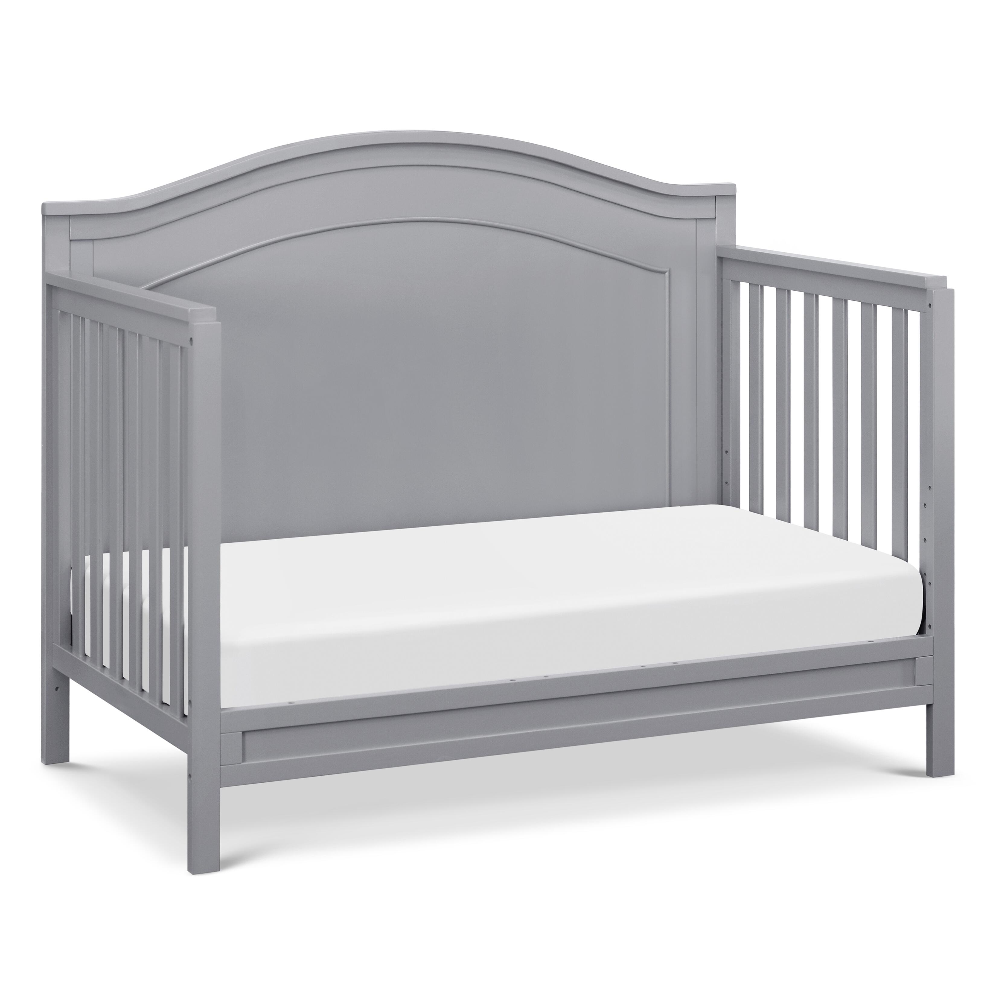 DaVinci DaVinci Charlie 4-in-1 Convertible Crib, Gray, large
